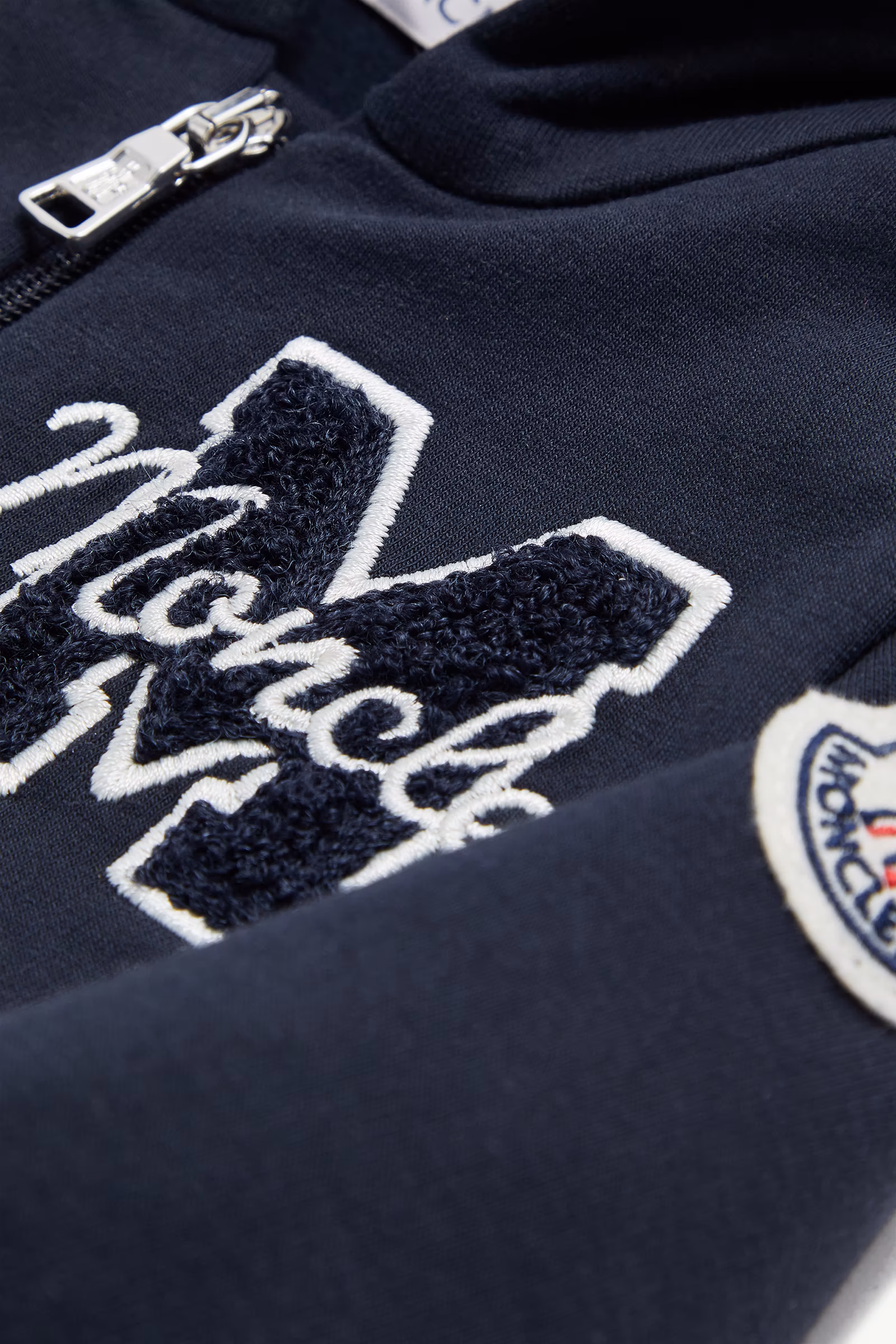 Embroidered Teddy Logo Cotton Sweatsuit Set