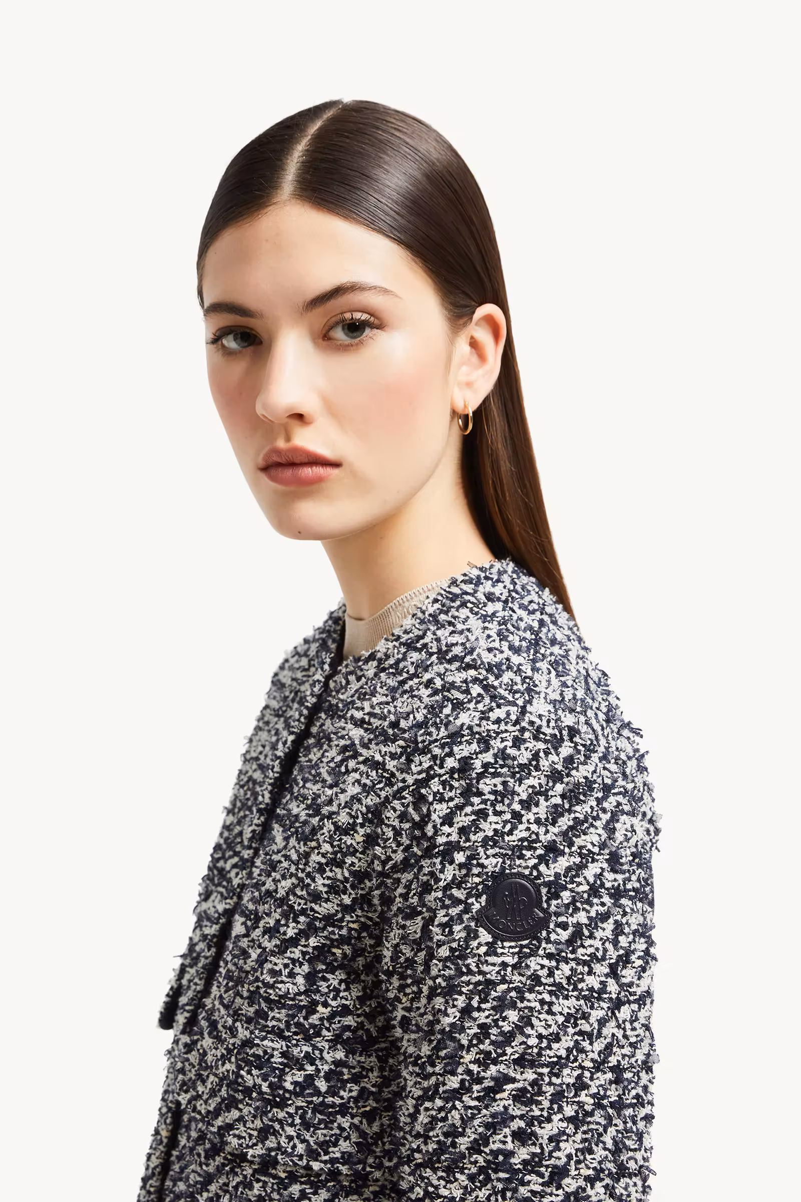 Dauphin Tweed Short Down Jacket