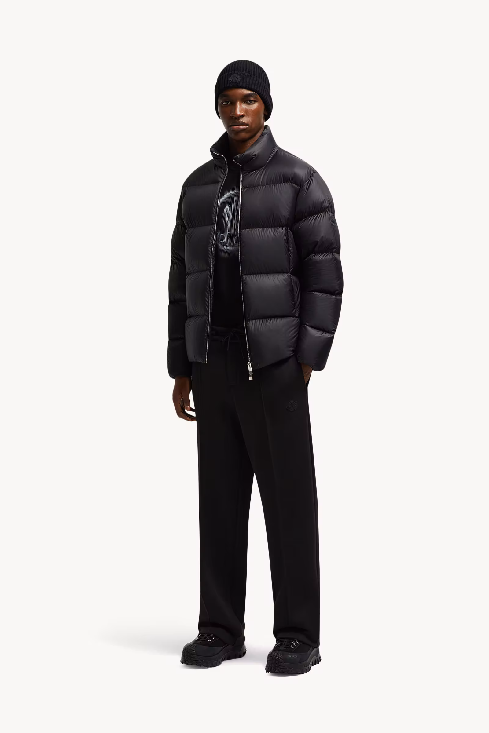 Logo Patch Cotton & Neoprene Sweatpants