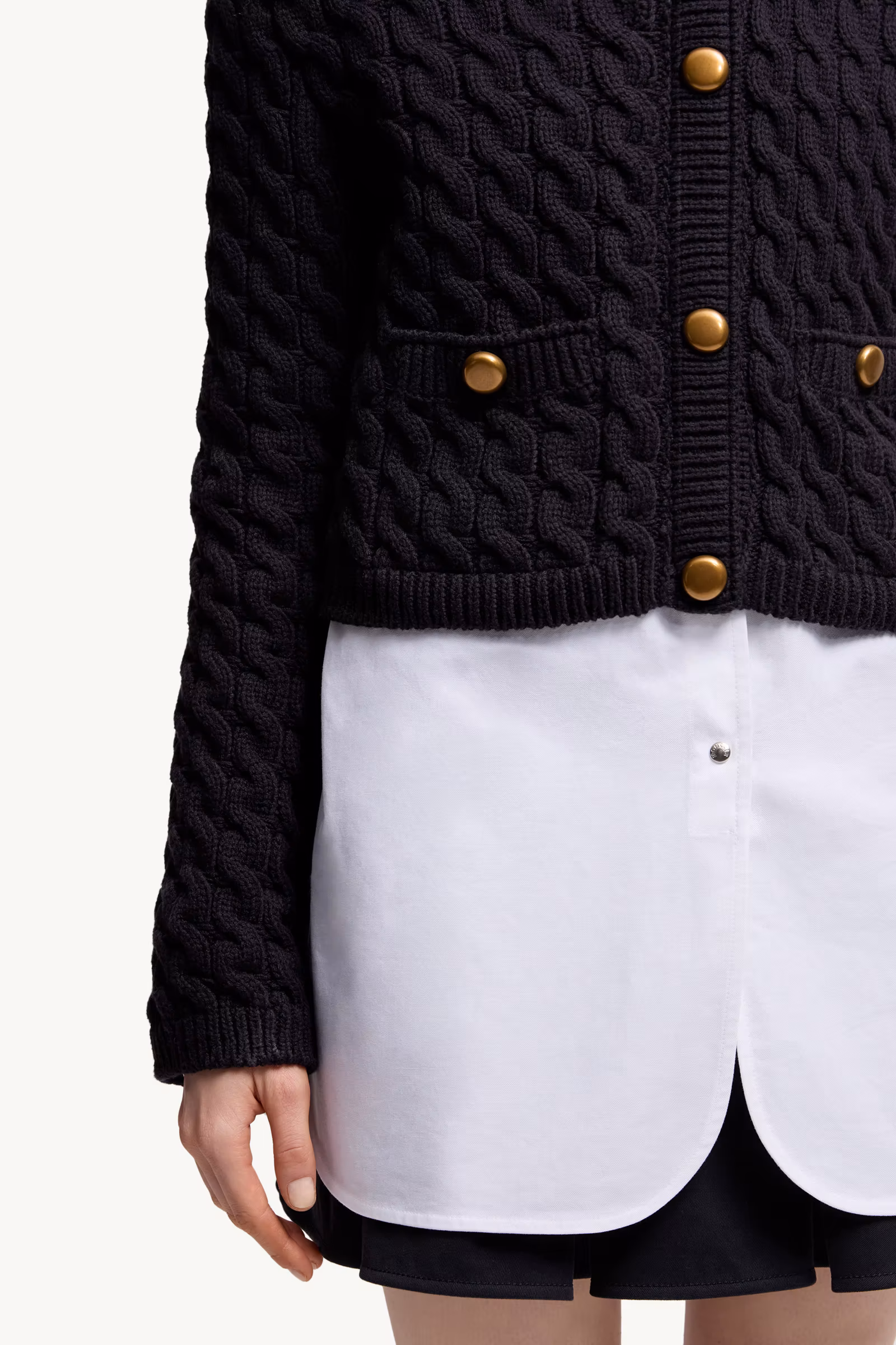 Cotton Blend Cardigan