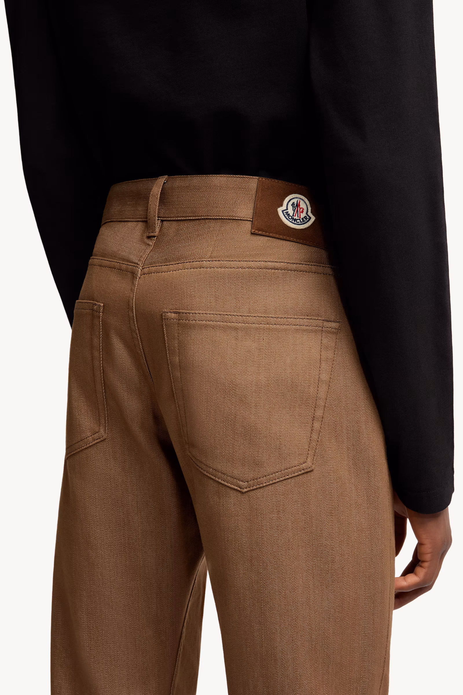 Straight Leg Denim Jeans