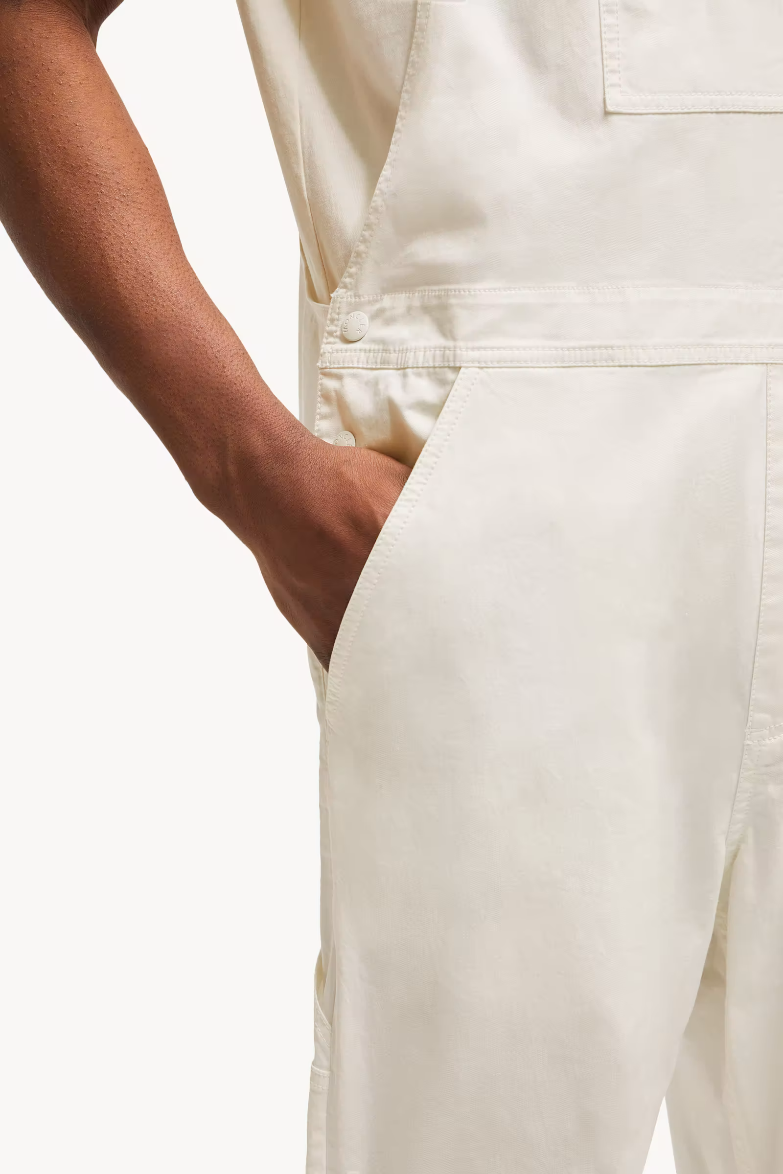 Cotton Gabardine Overalls