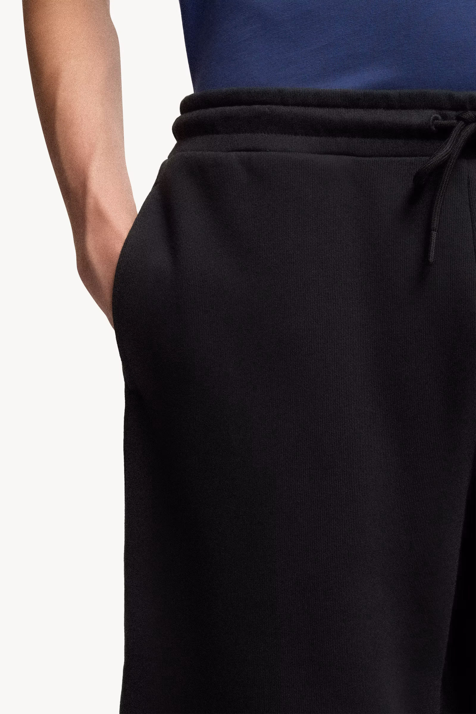 Logo Patch Cotton Shorts