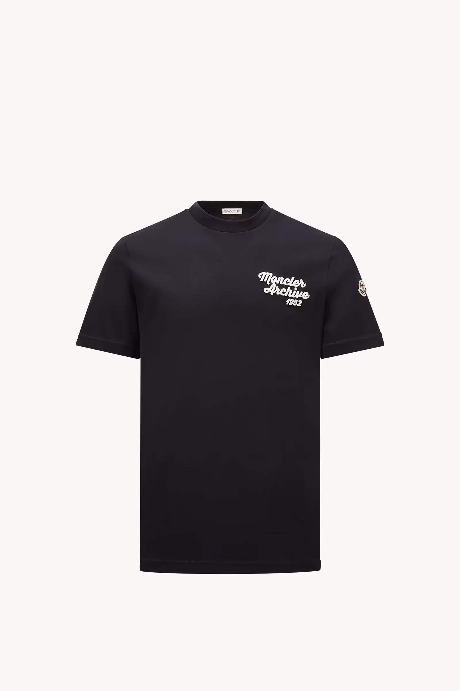 Embroidered Logo Cotton T-Shirt