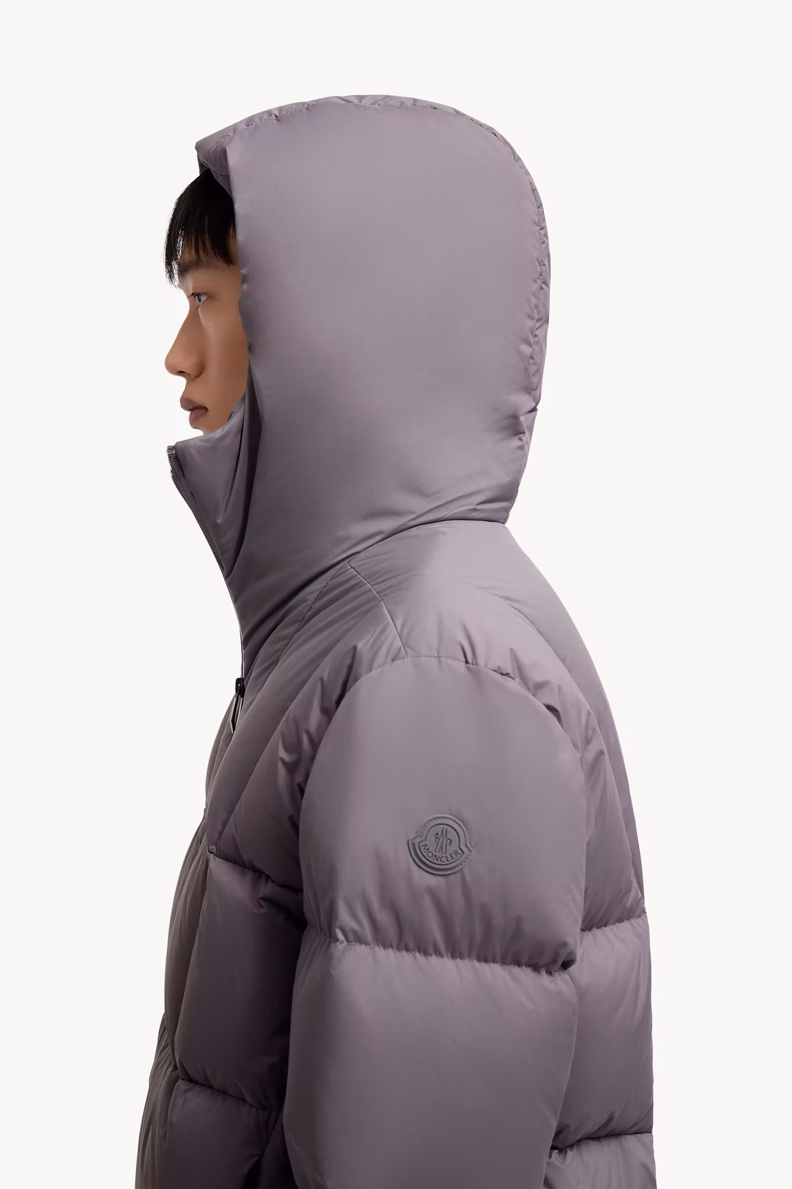 Fusain Hooded Short Down Jacket