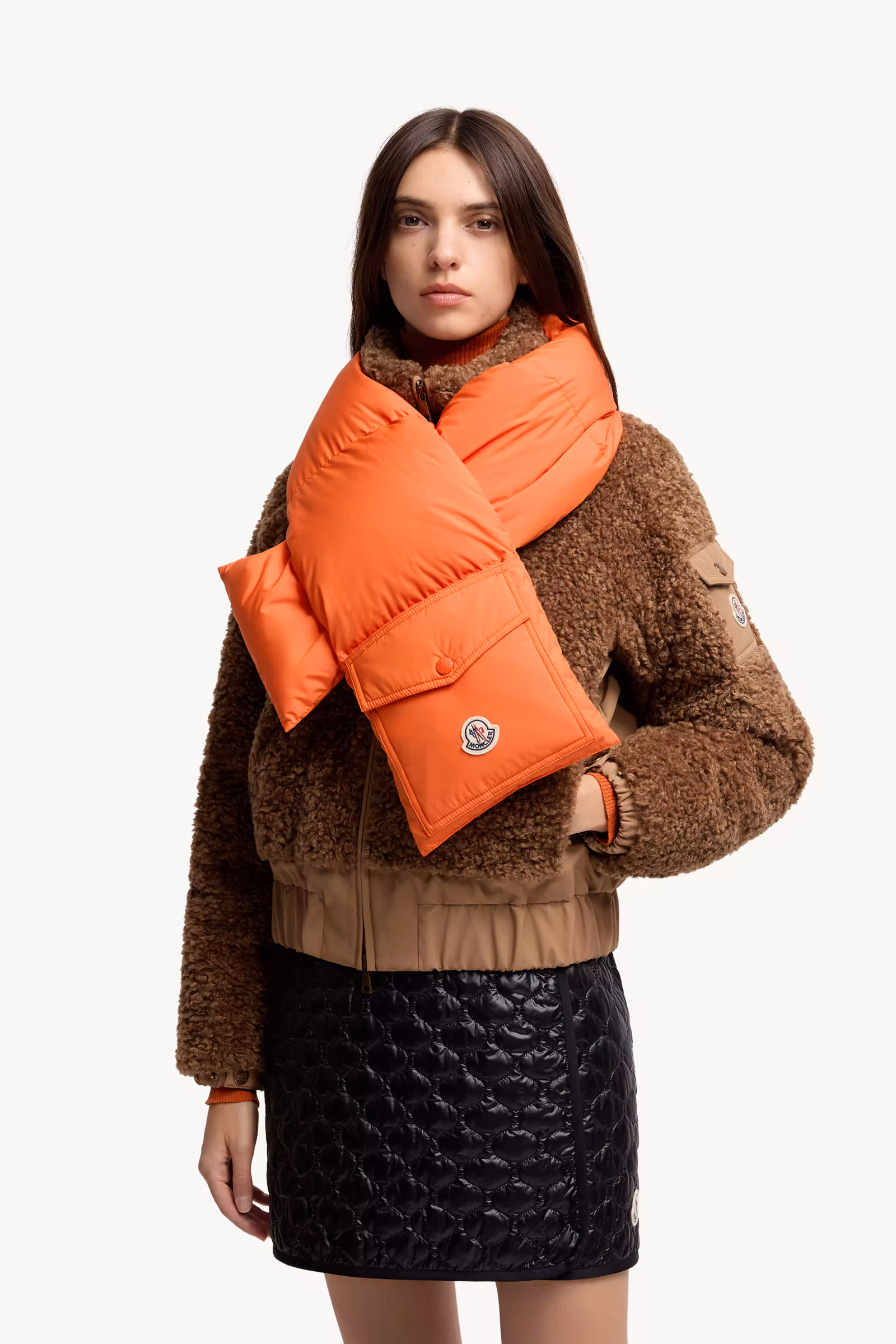 Down Packable Scarf