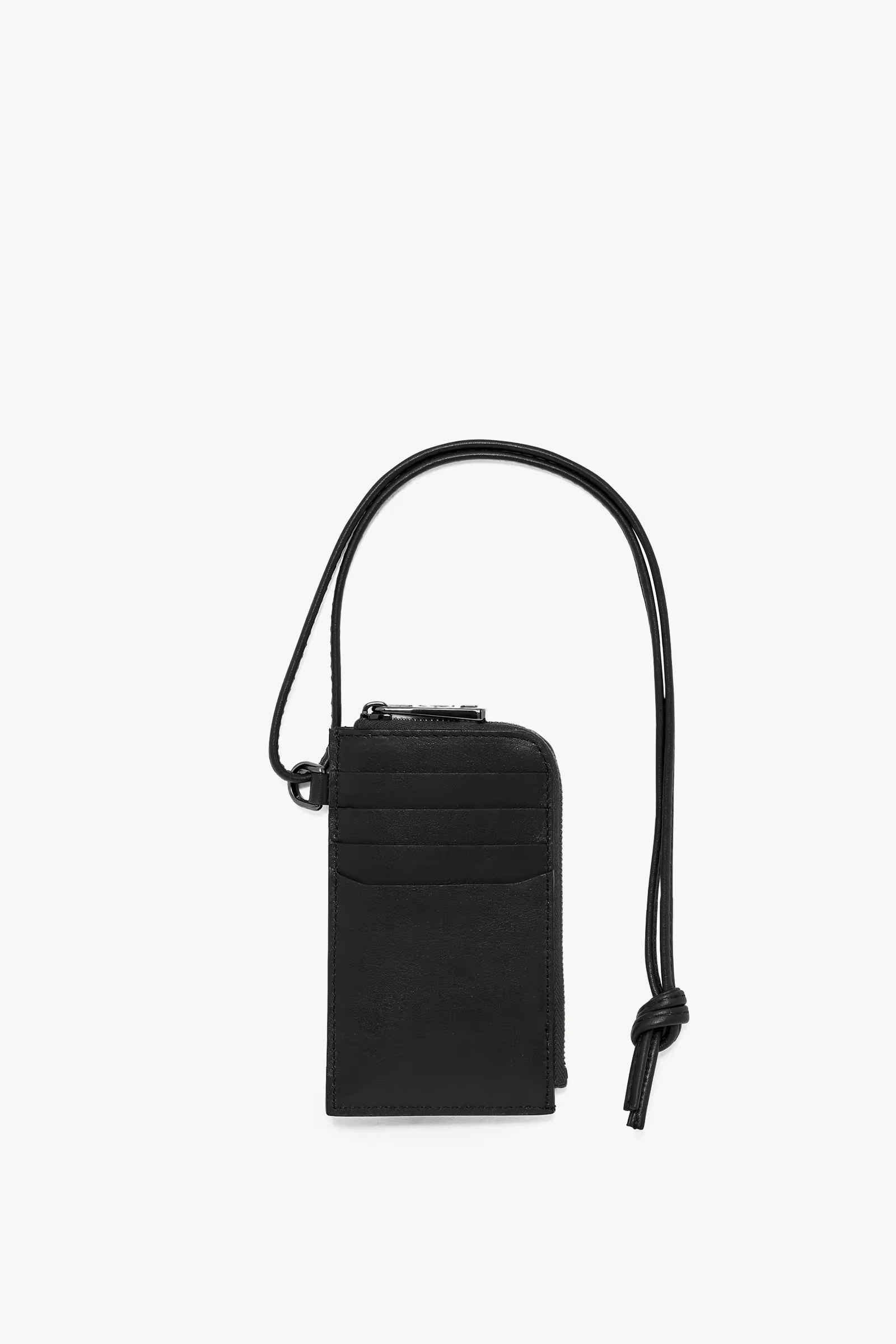 Doudoune Quilted Leather Card Holder
