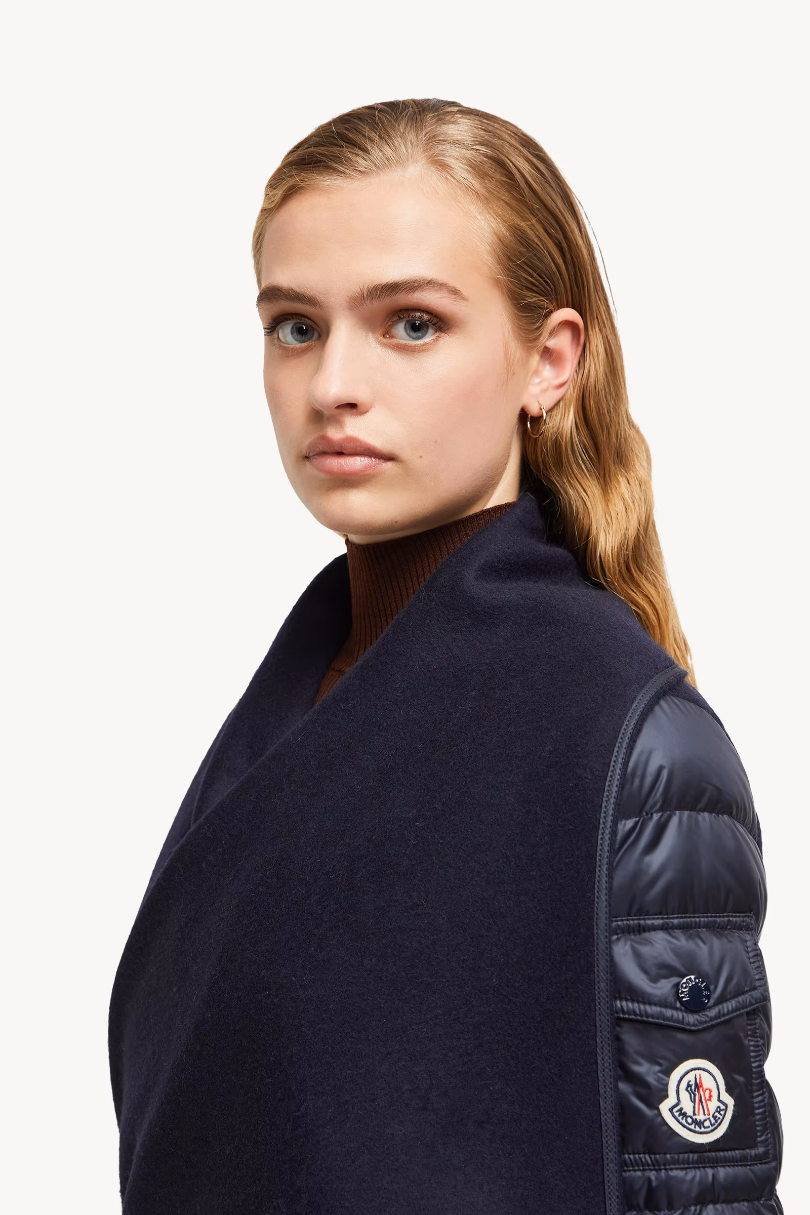 Padded Wool Felt Cape