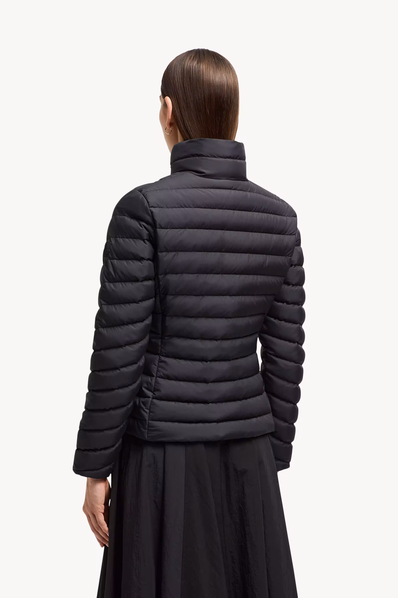 Grange Diagonal-Quilted Short Down Jacket