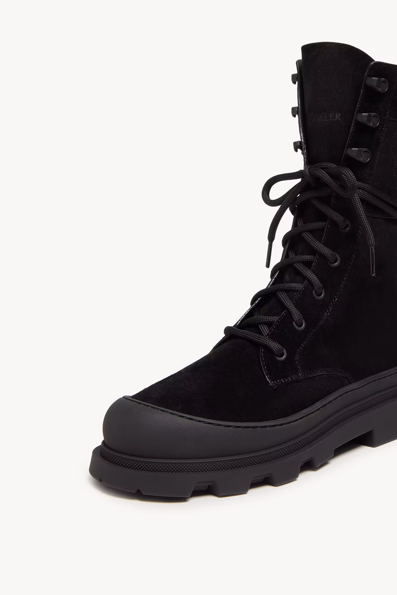 Vera High Suede Lace-Up Boots