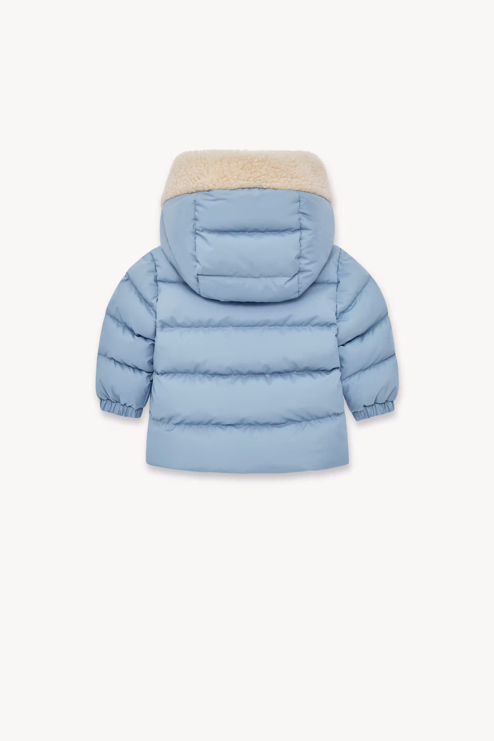 Kesimur Teddy-Trimmed Hooded Down Jacket