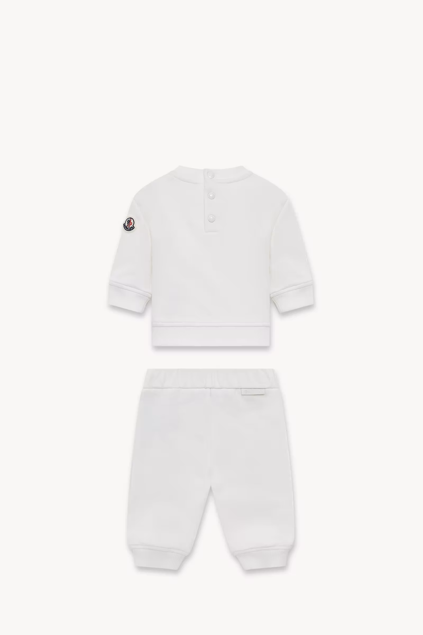 Embroidered Logo Cotton Sweatsuit Set