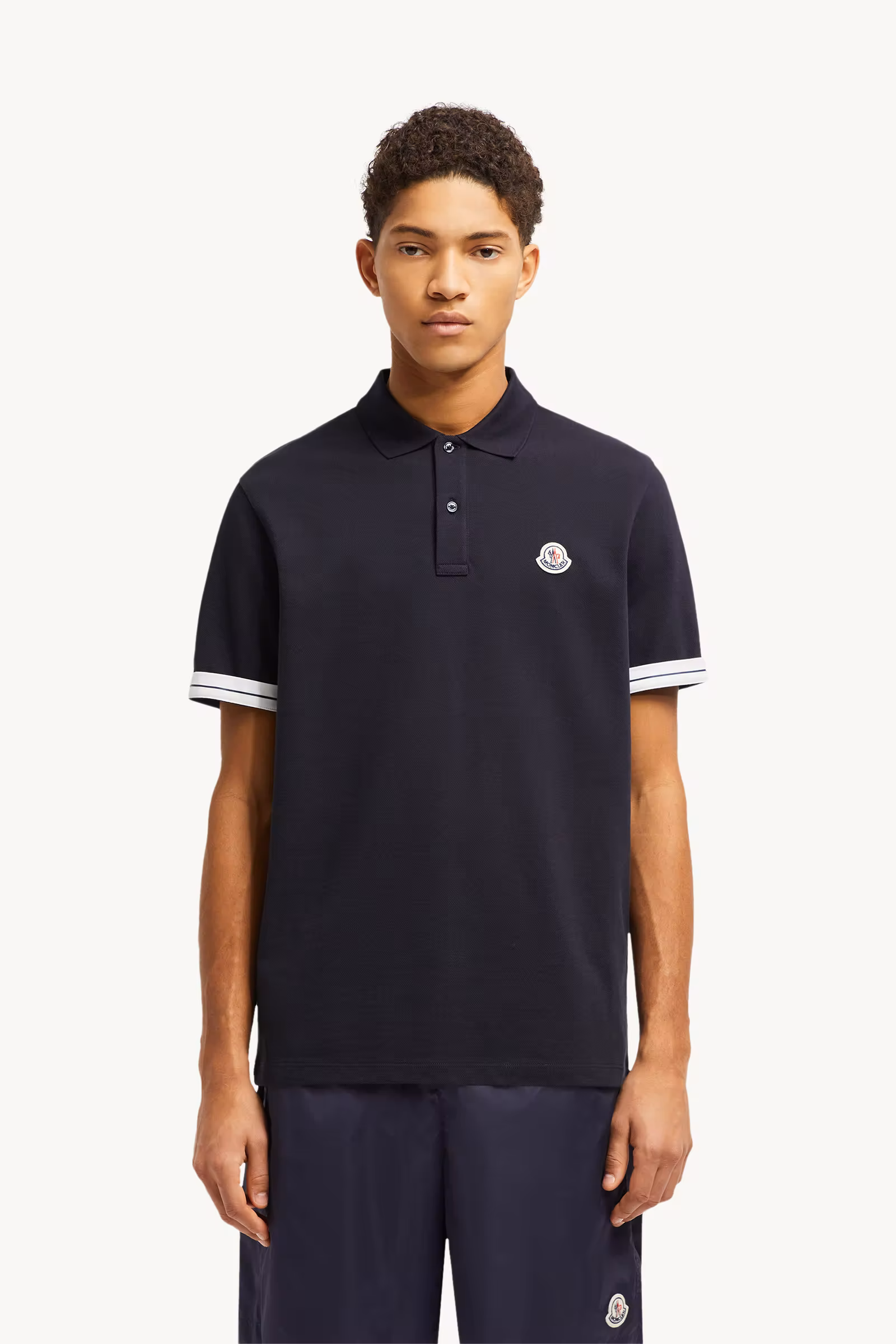 Logo Cotton Piquet Polo Shirt