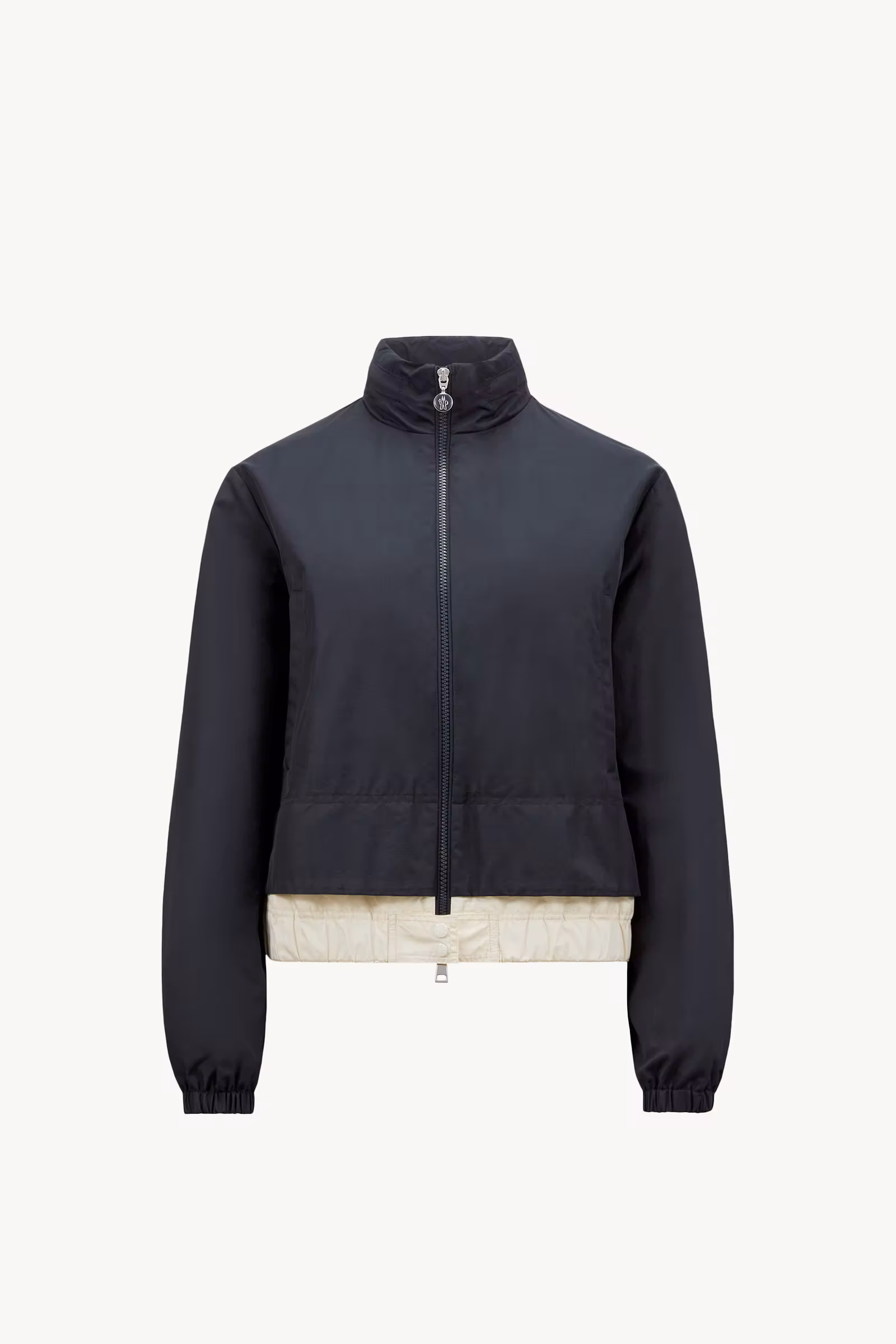 Janze Hooded Twill Short Down Jacket