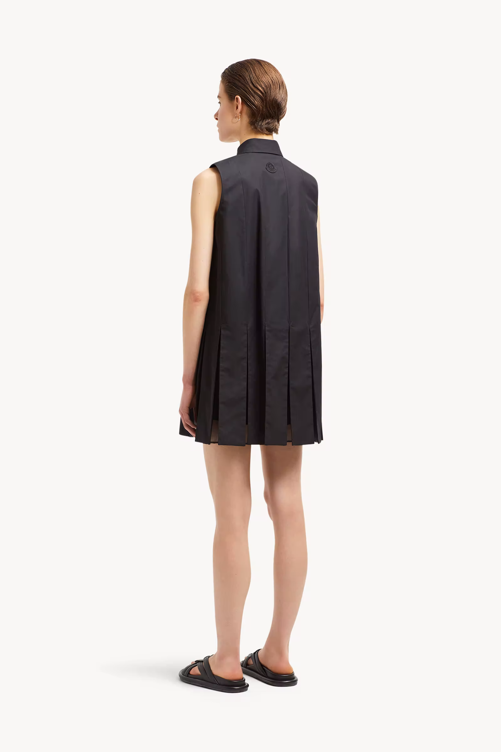 Cotton & Silk Mini Shirt Dress