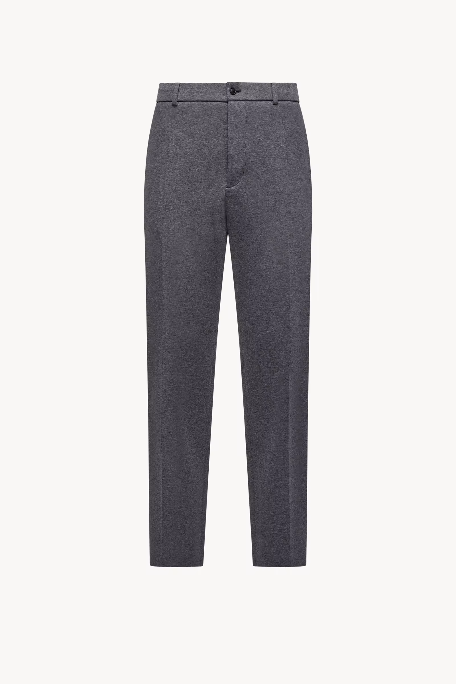 Cotton Blend Tailored Pants