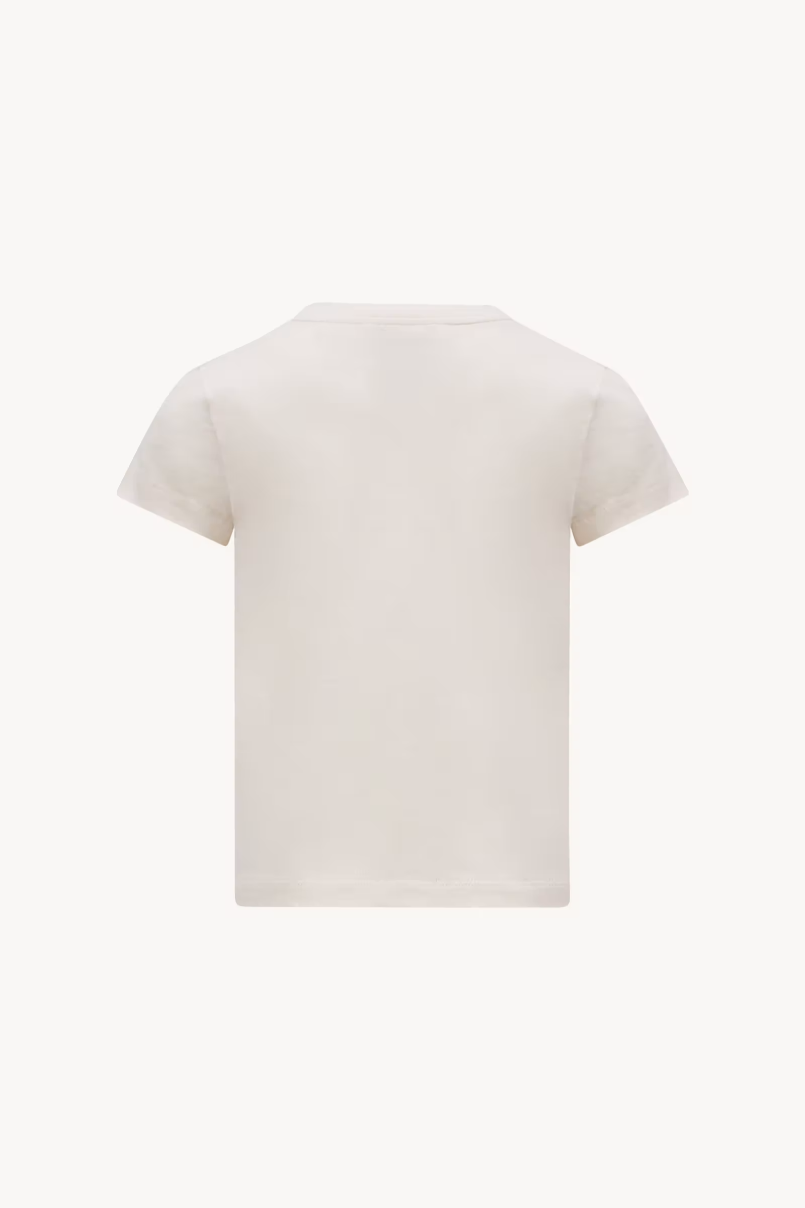 Embroidered Logo Cotton T-Shirt