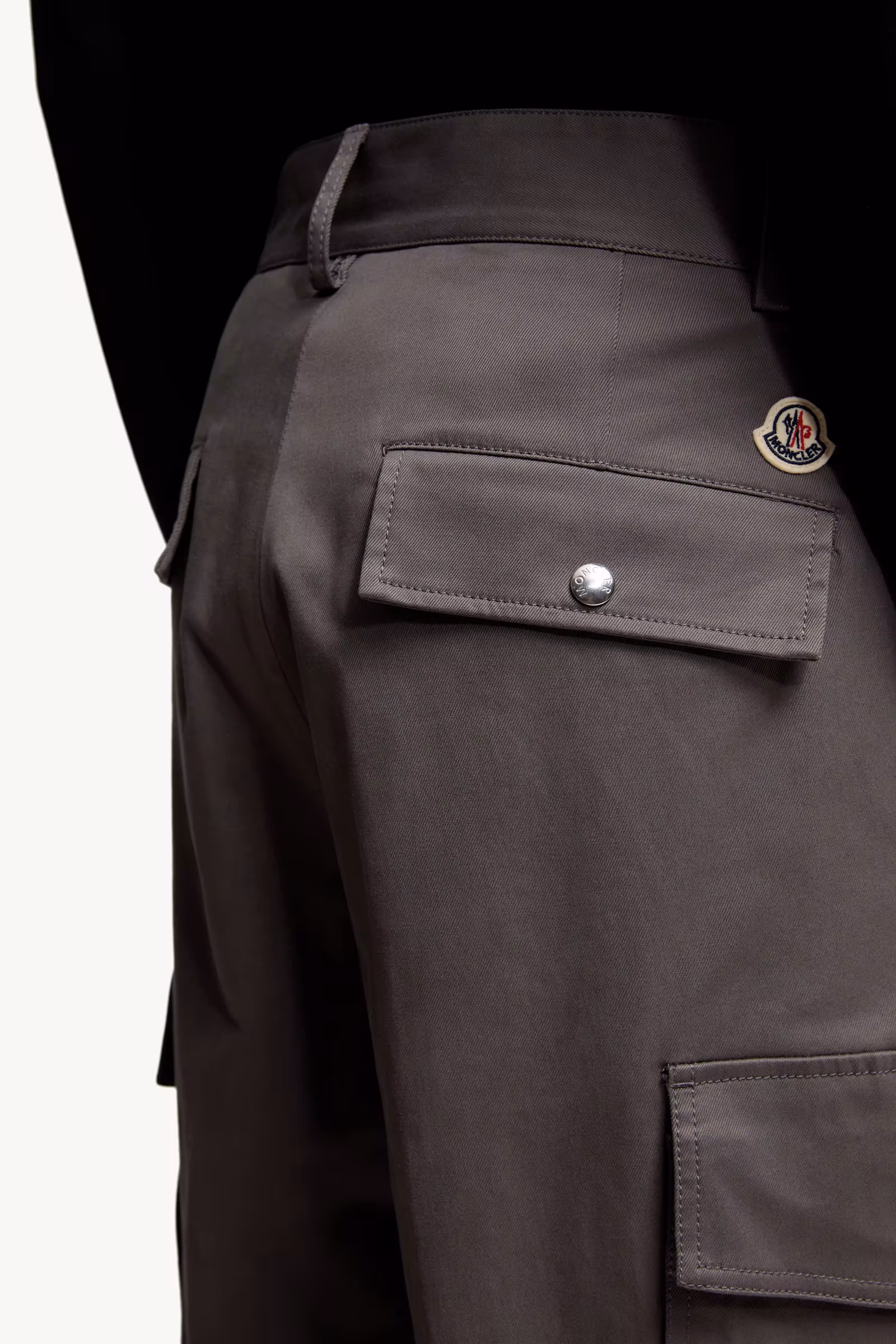 Cotton Gabardine Cargo Pants