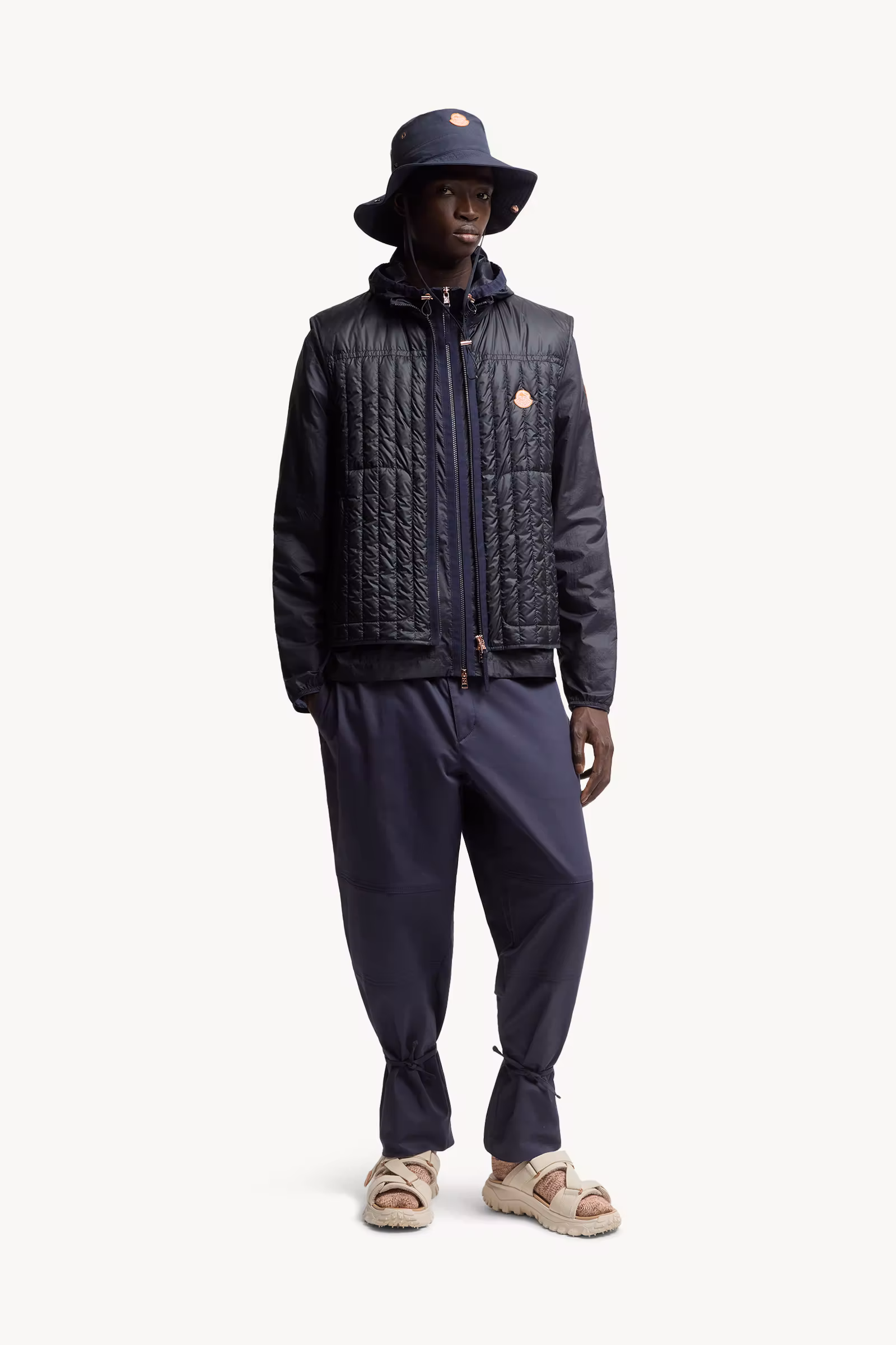 Moncler x Gilga Farm by Donald Glover Tangerine Down Vest