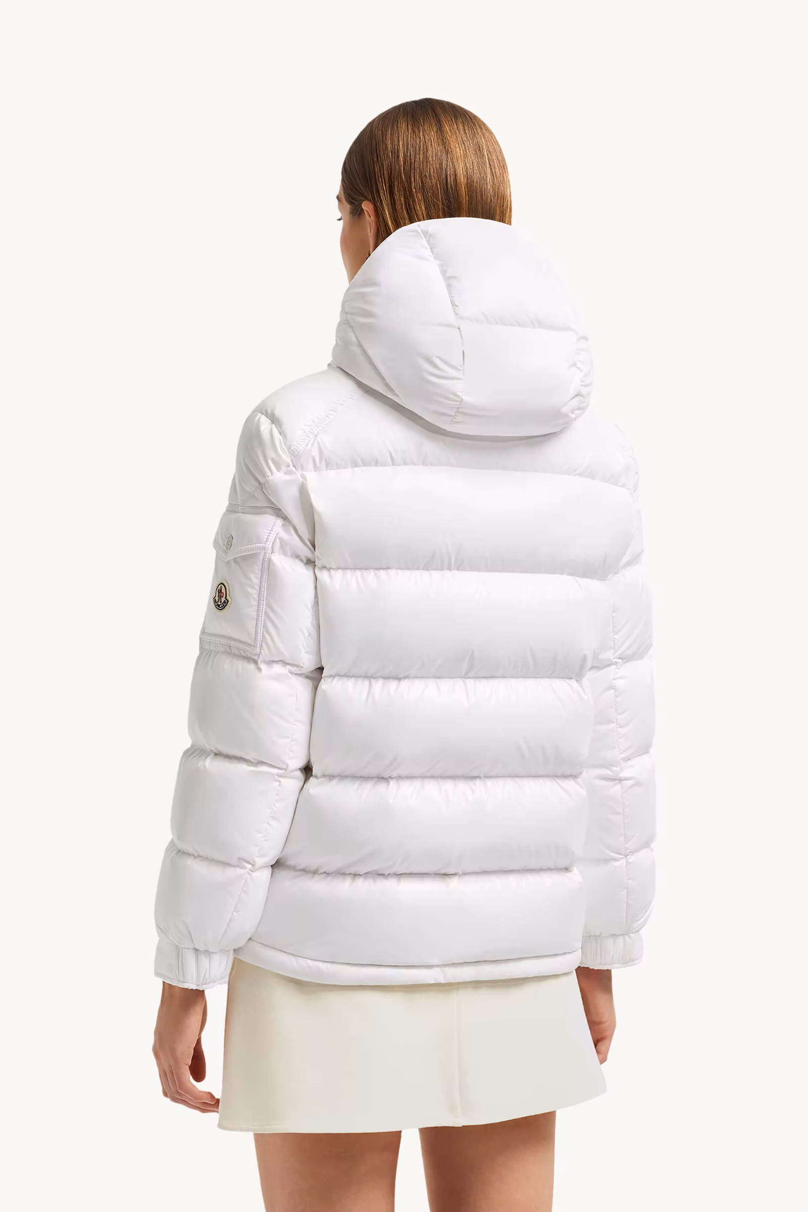 Maire Hooded Short Down Jacket