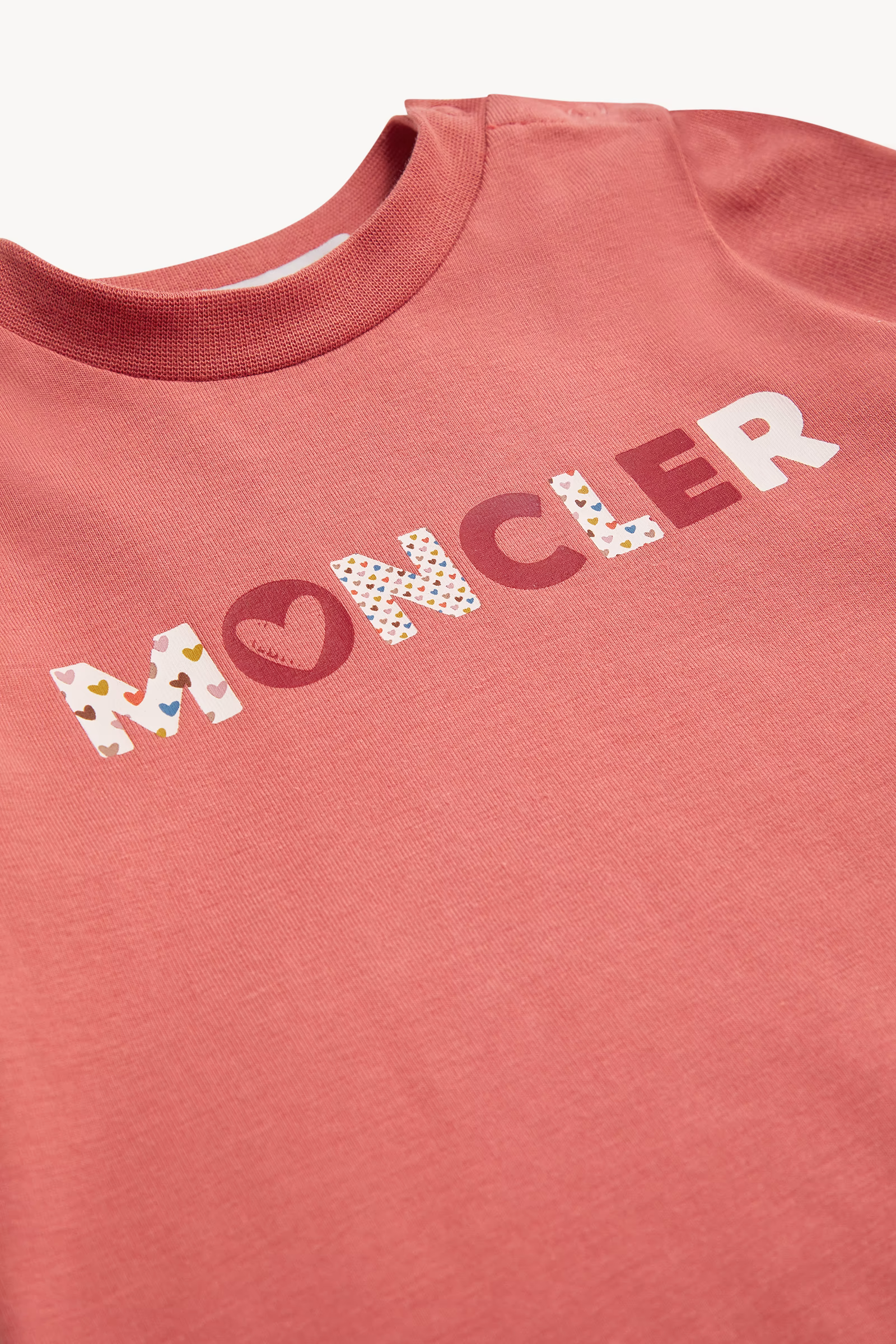 Heart Logo Cotton T-Shirt