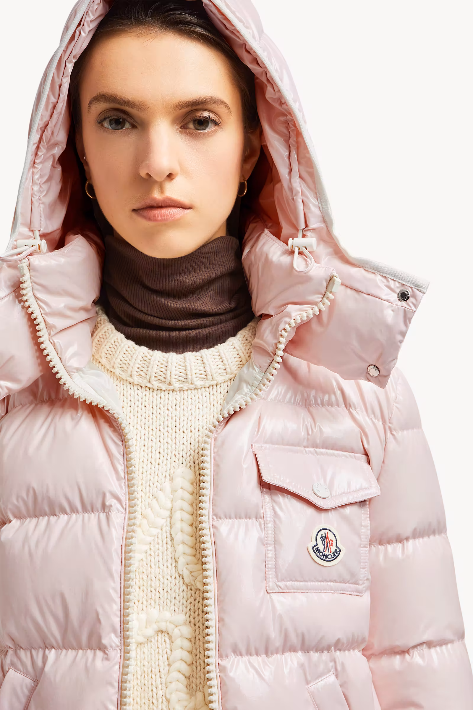 Andro Hooded Short Down Jacket