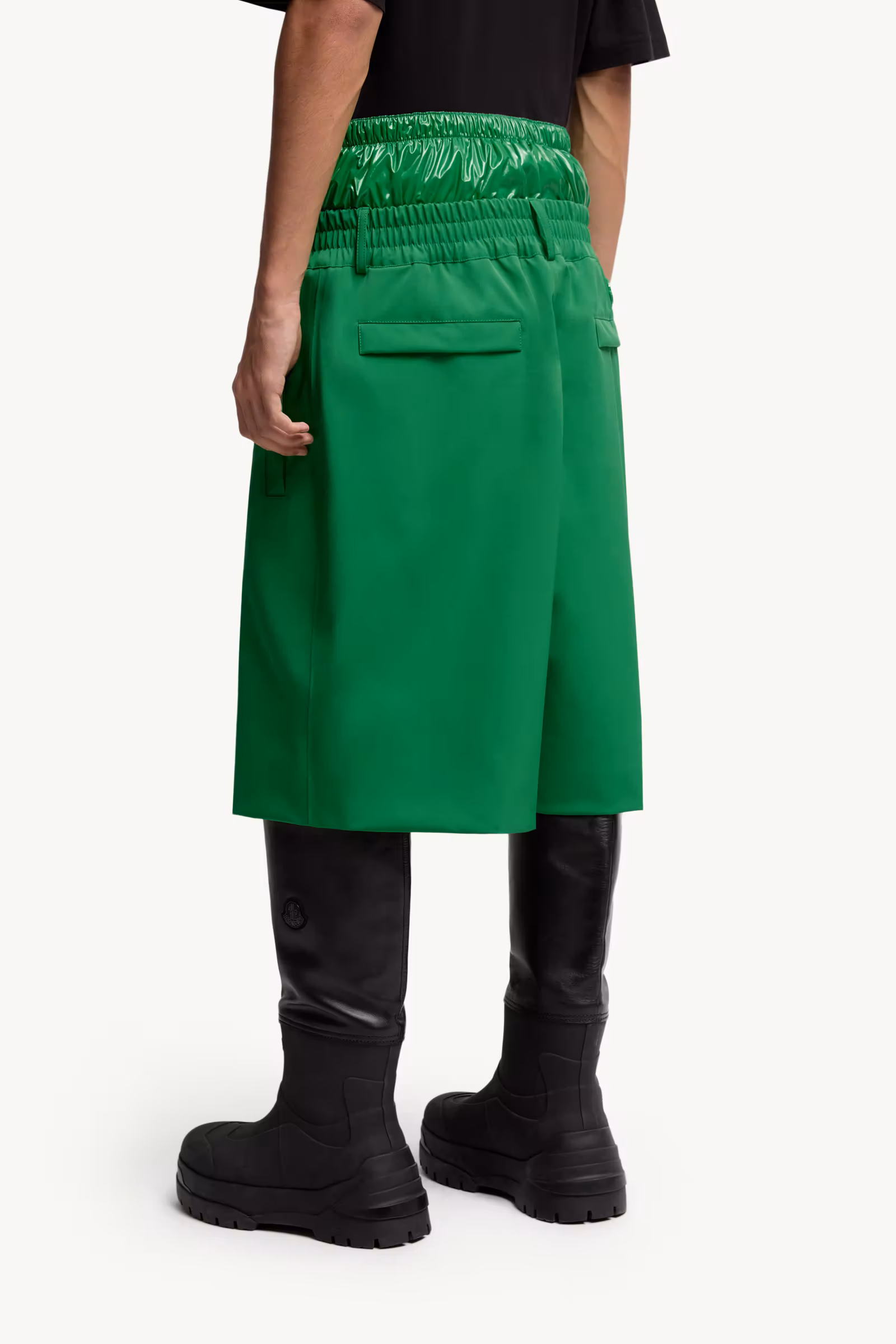 Moncler x A$AP Rocky Logo Print Shorts