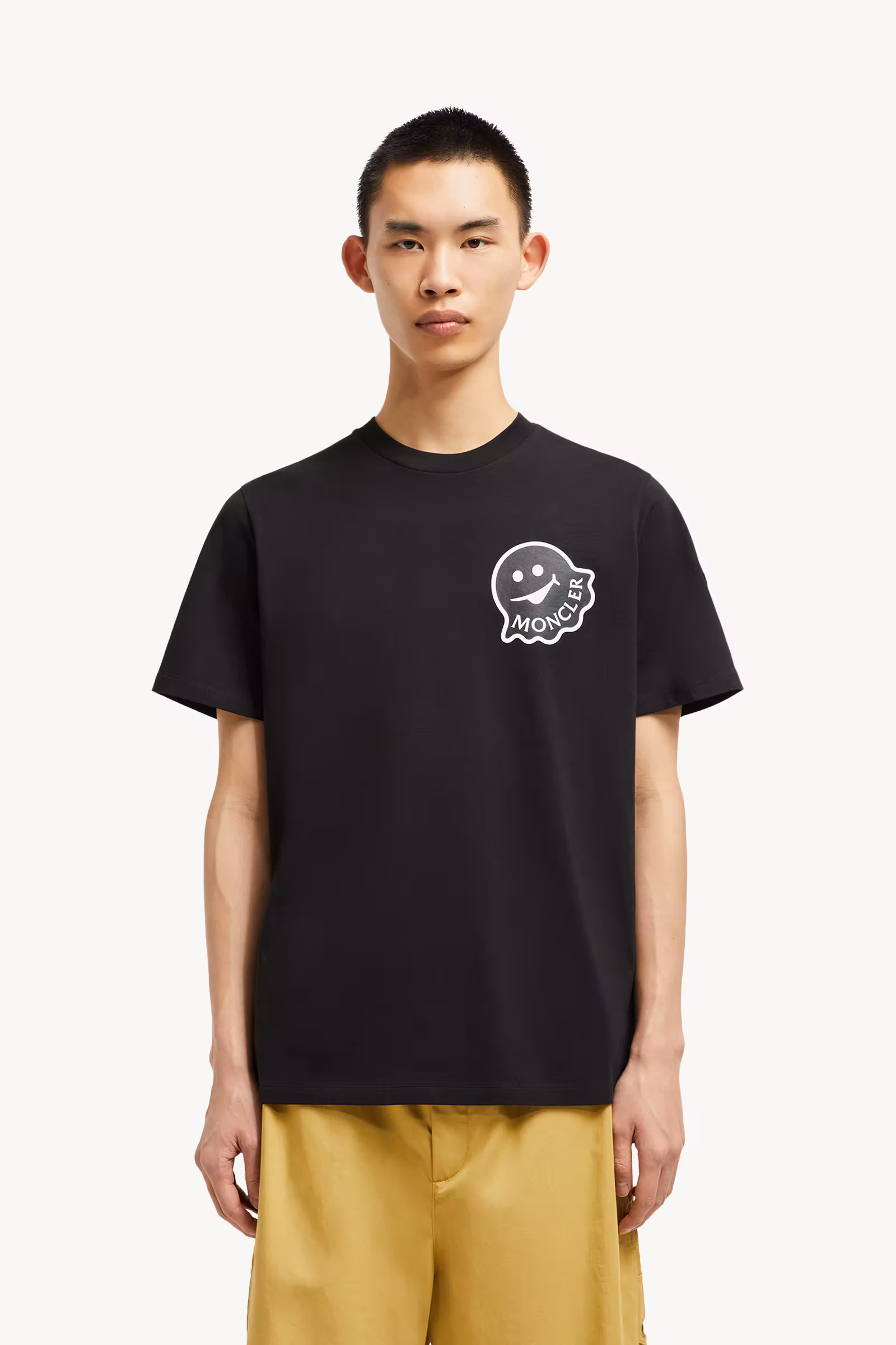 Cartoon Logo Cotton T-Shirt
