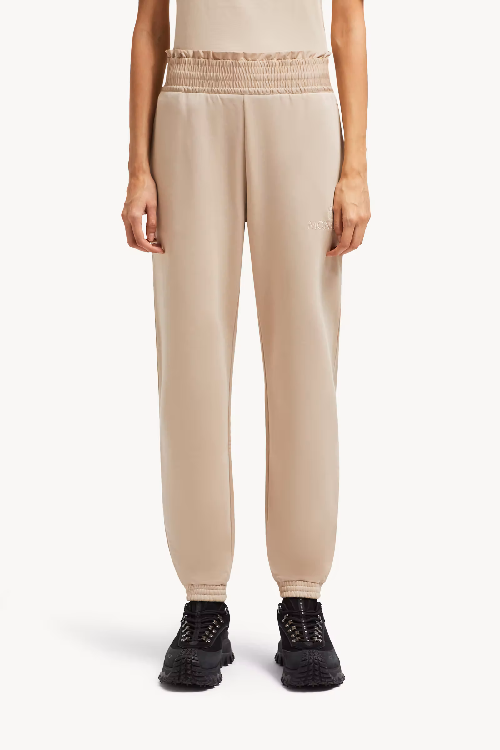 Embroidered Logo Cotton Sweatpants