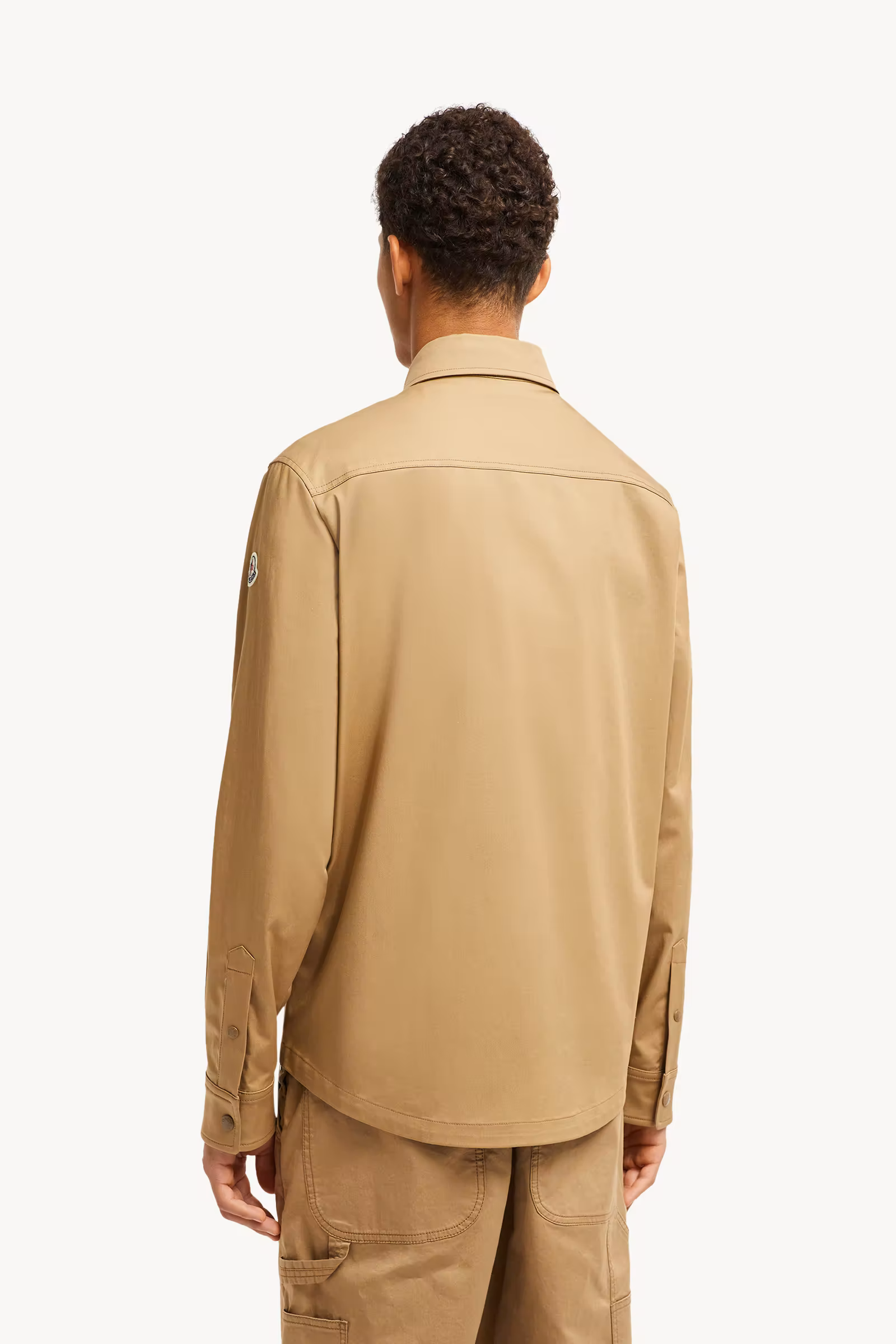 Cotton Gabardine Shirt Jacket