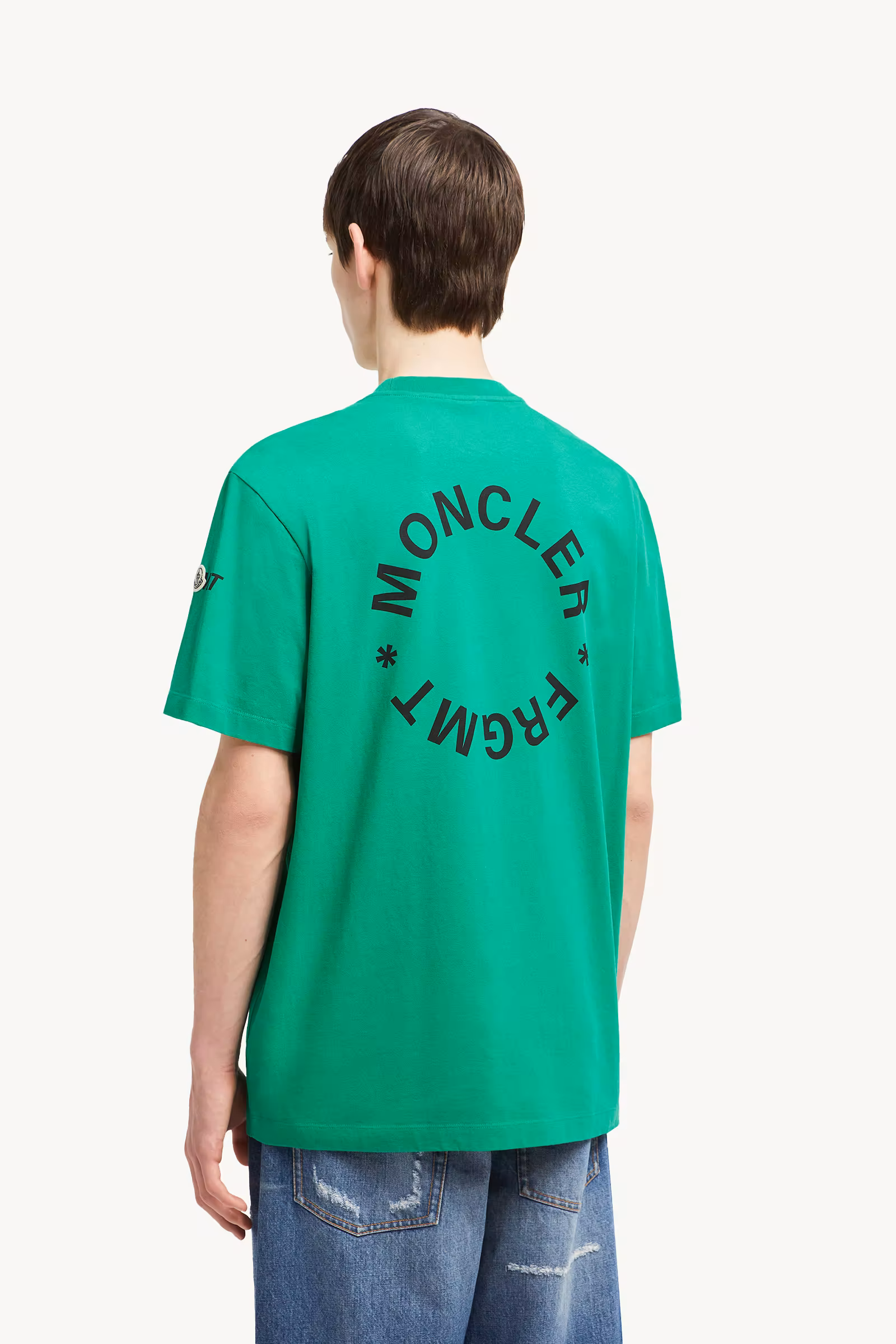 Moncler x FRGMT Maxi Logo Cotton T-Shirt