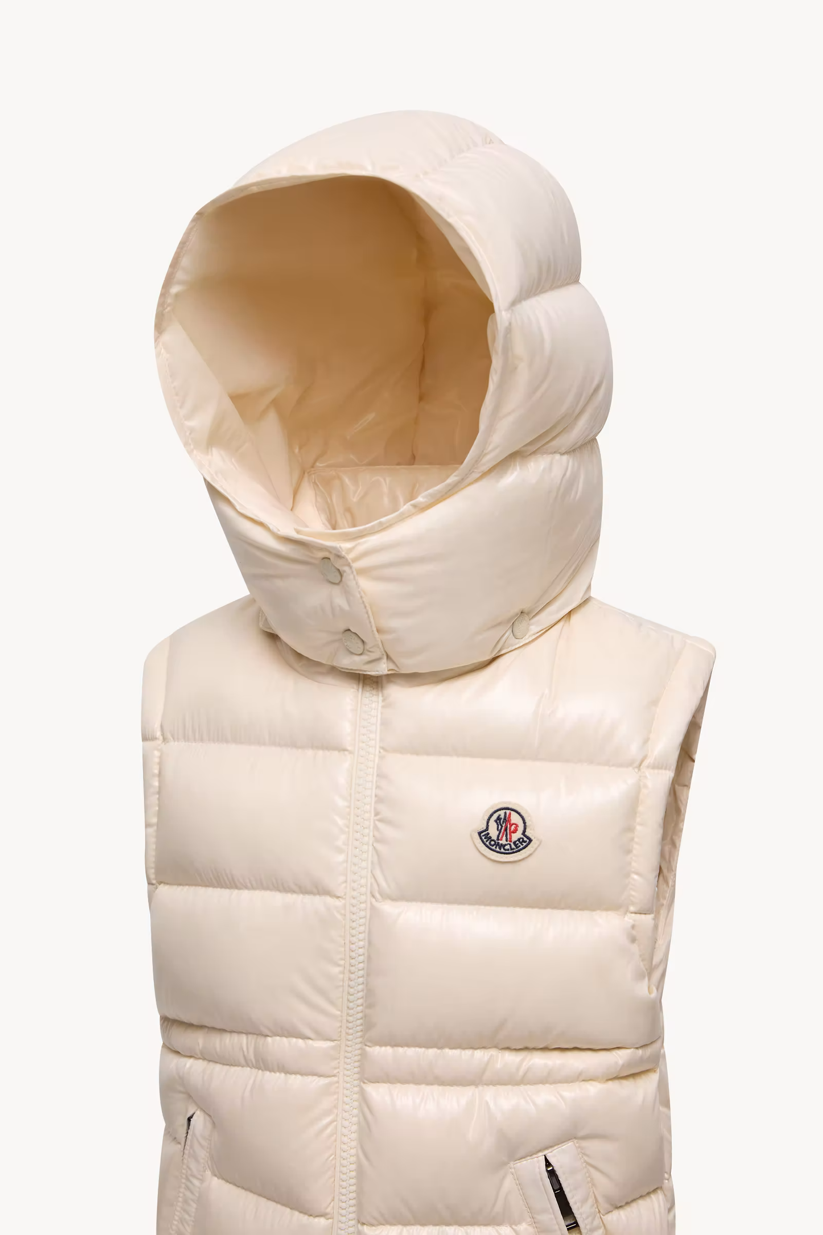 Ania Hooded Down Vest