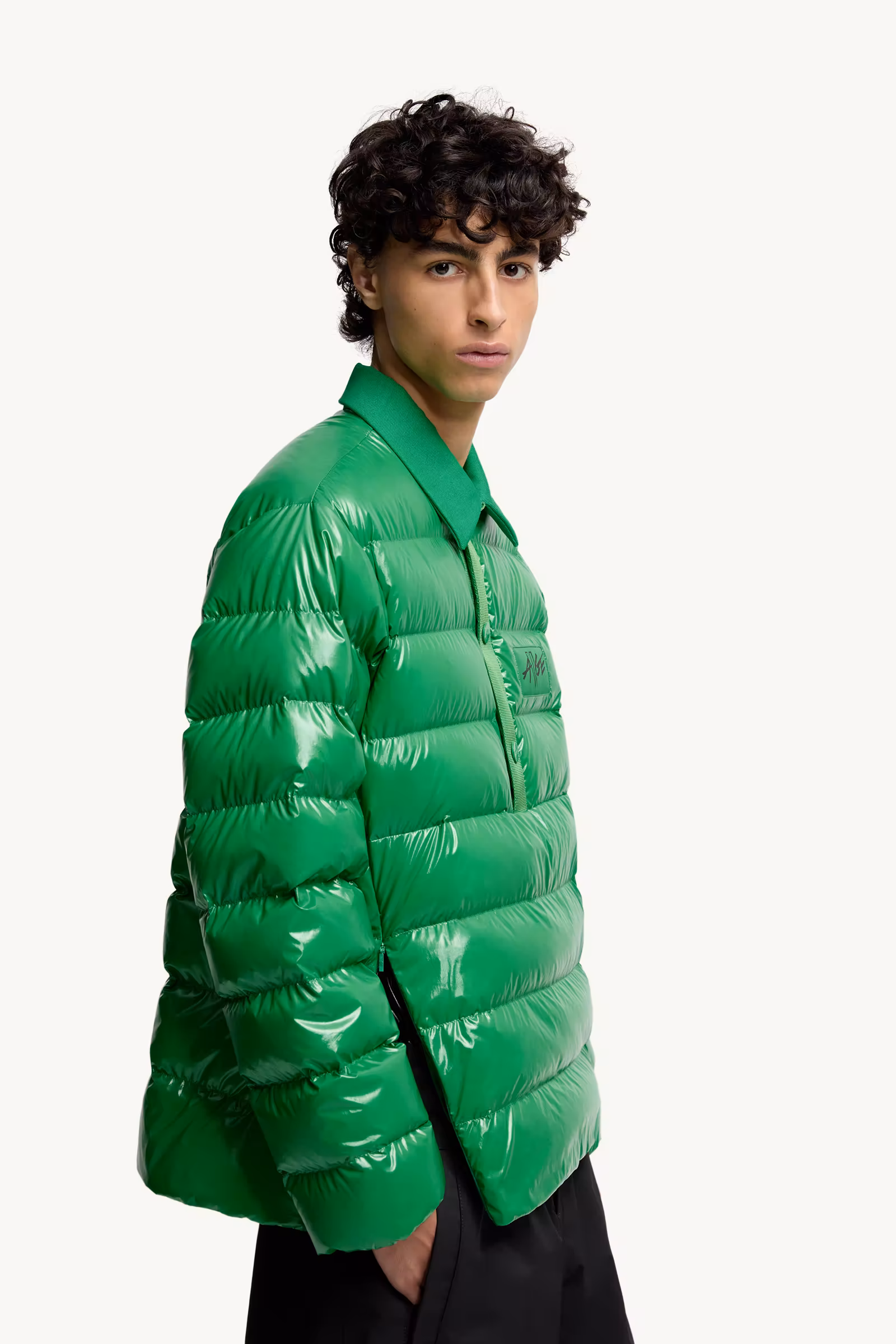 Moncler x A$AP Rocky Vardar Down Polo Shirt Jacket