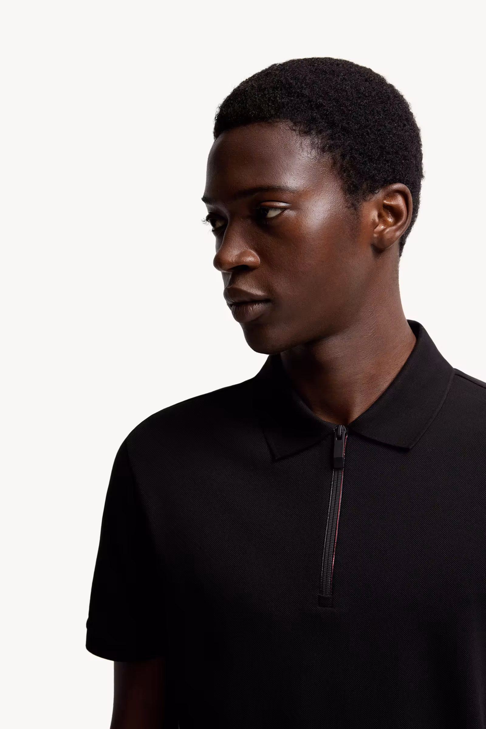 Logo Patch Cotton Piquet Polo Shirt
