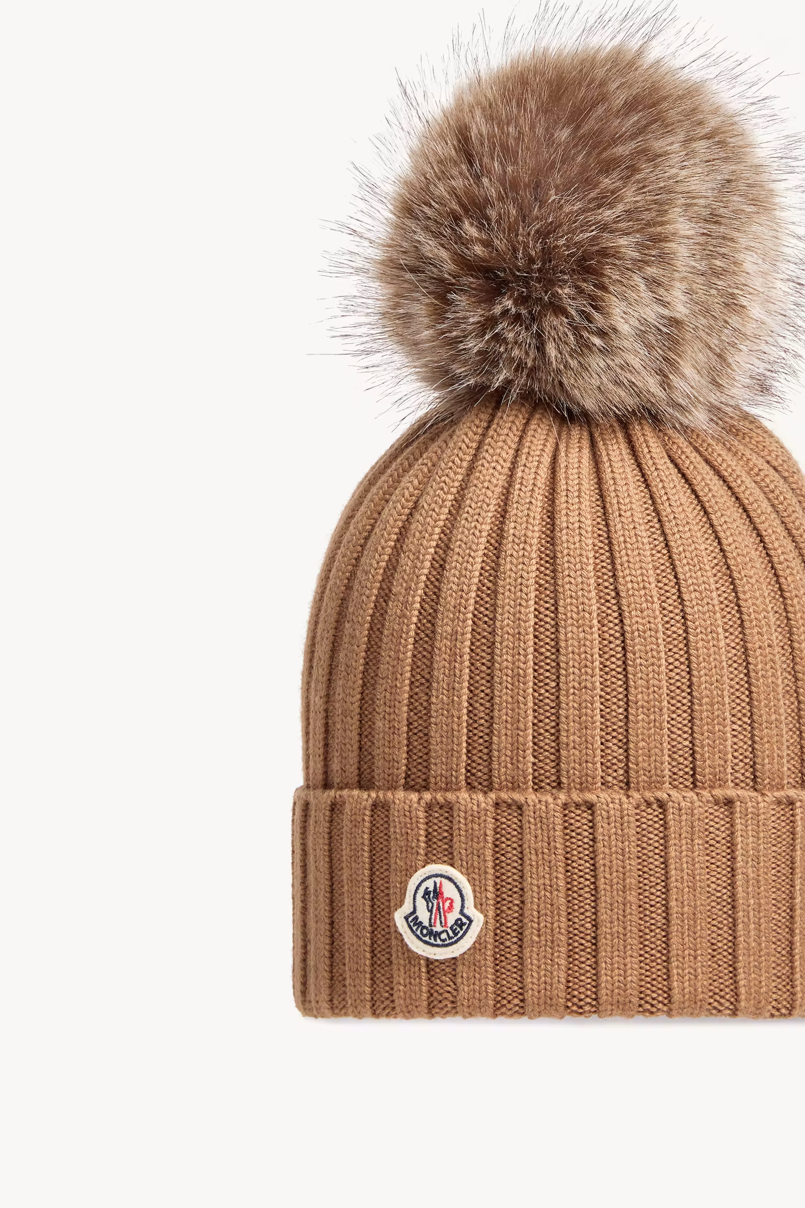 Wool Beanie with Pom Pom