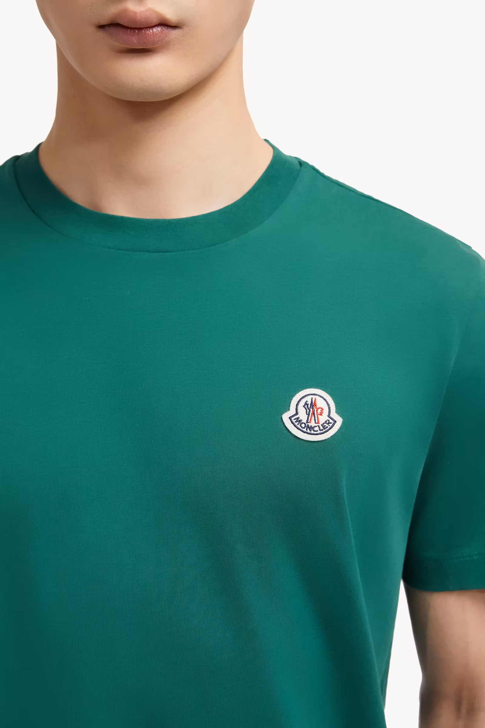Logo Patch Cotton T-Shirt (Pack of Three)