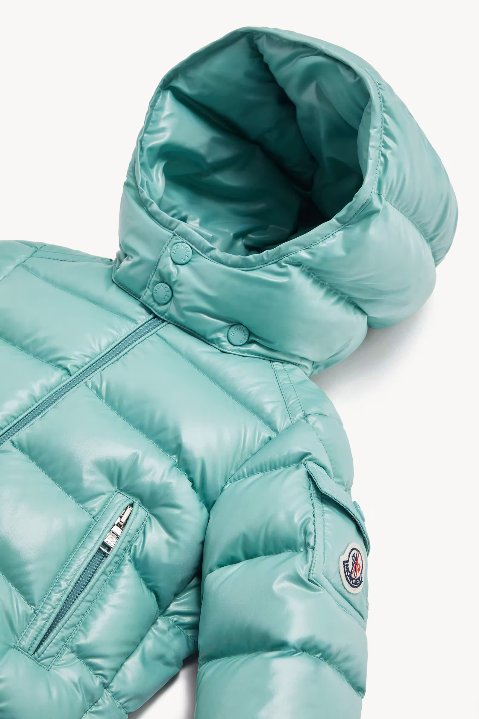 Moncler Maya Baby Hooded Down Jacket