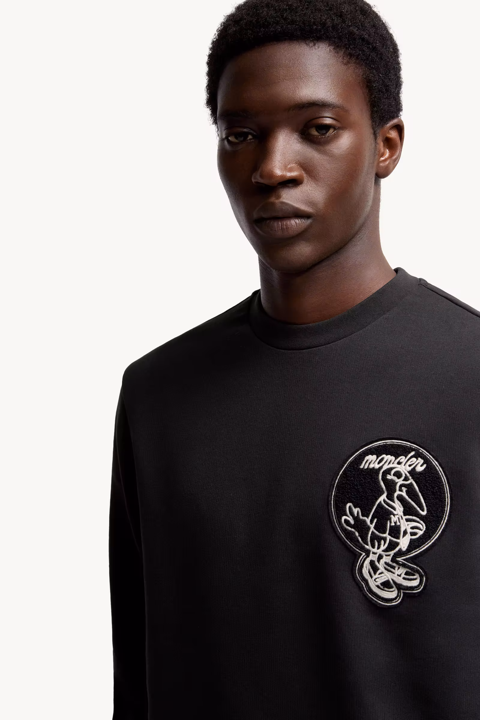 Mascot Patch Cotton Sweatshirt
