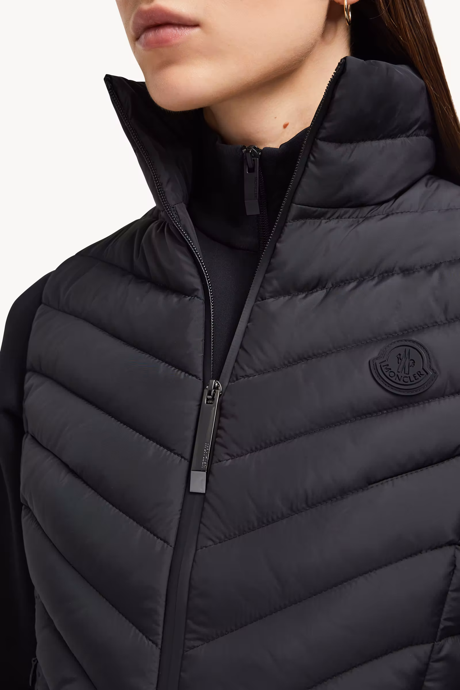 Granes Diagonal-Quilted Down Vest