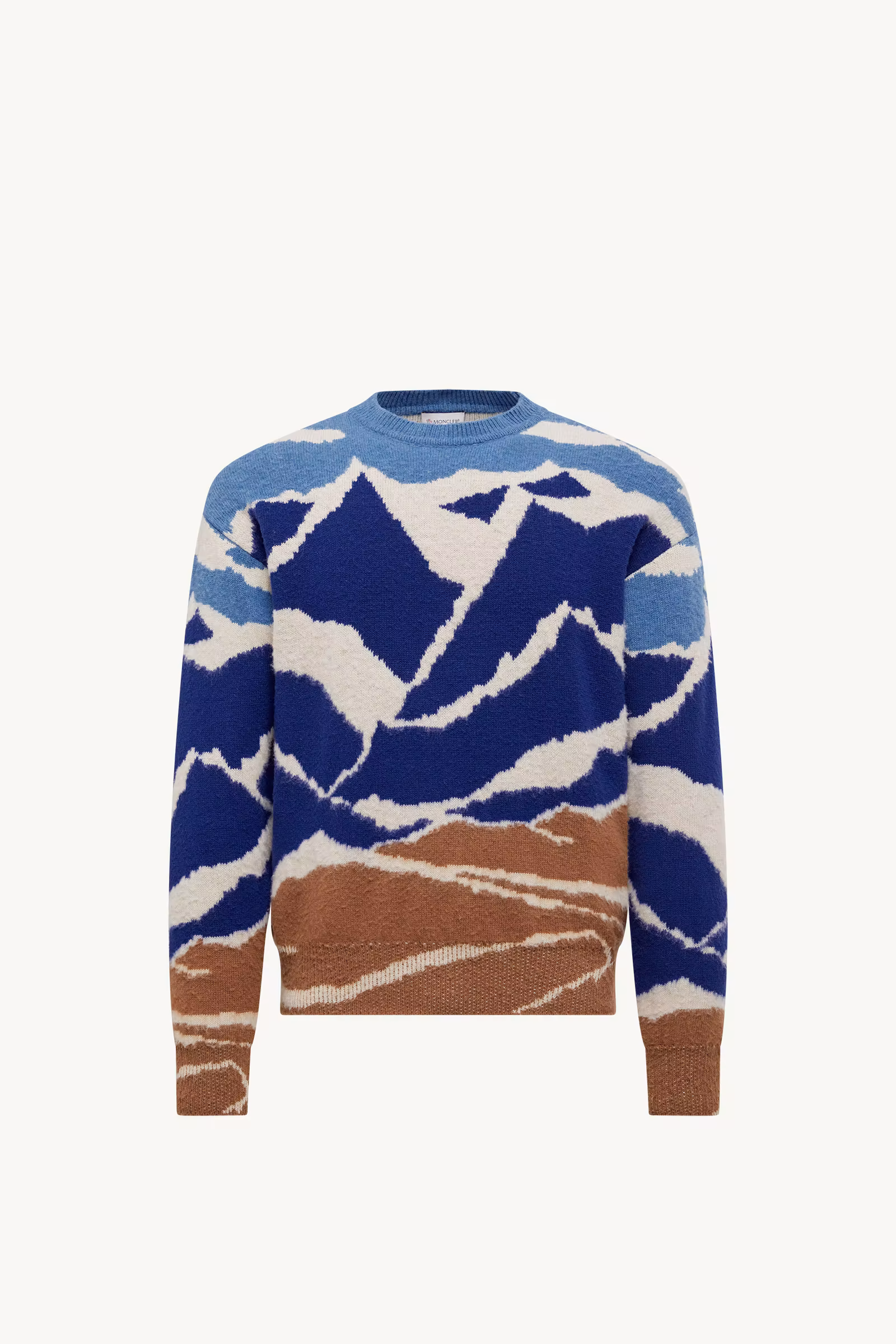 Mountain Jacquard Wool Sweater