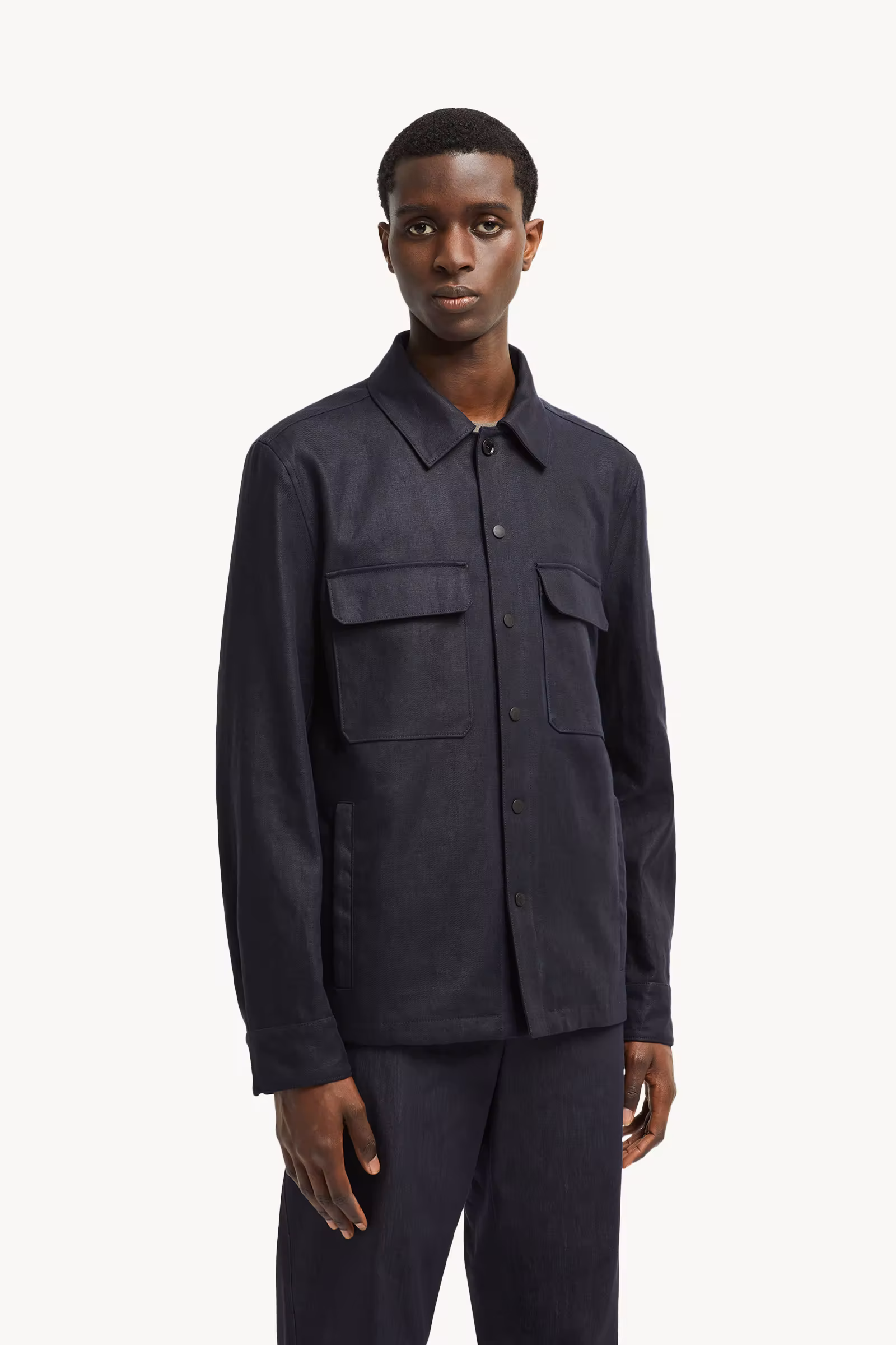 Callaqui Linen Shirt Jacket