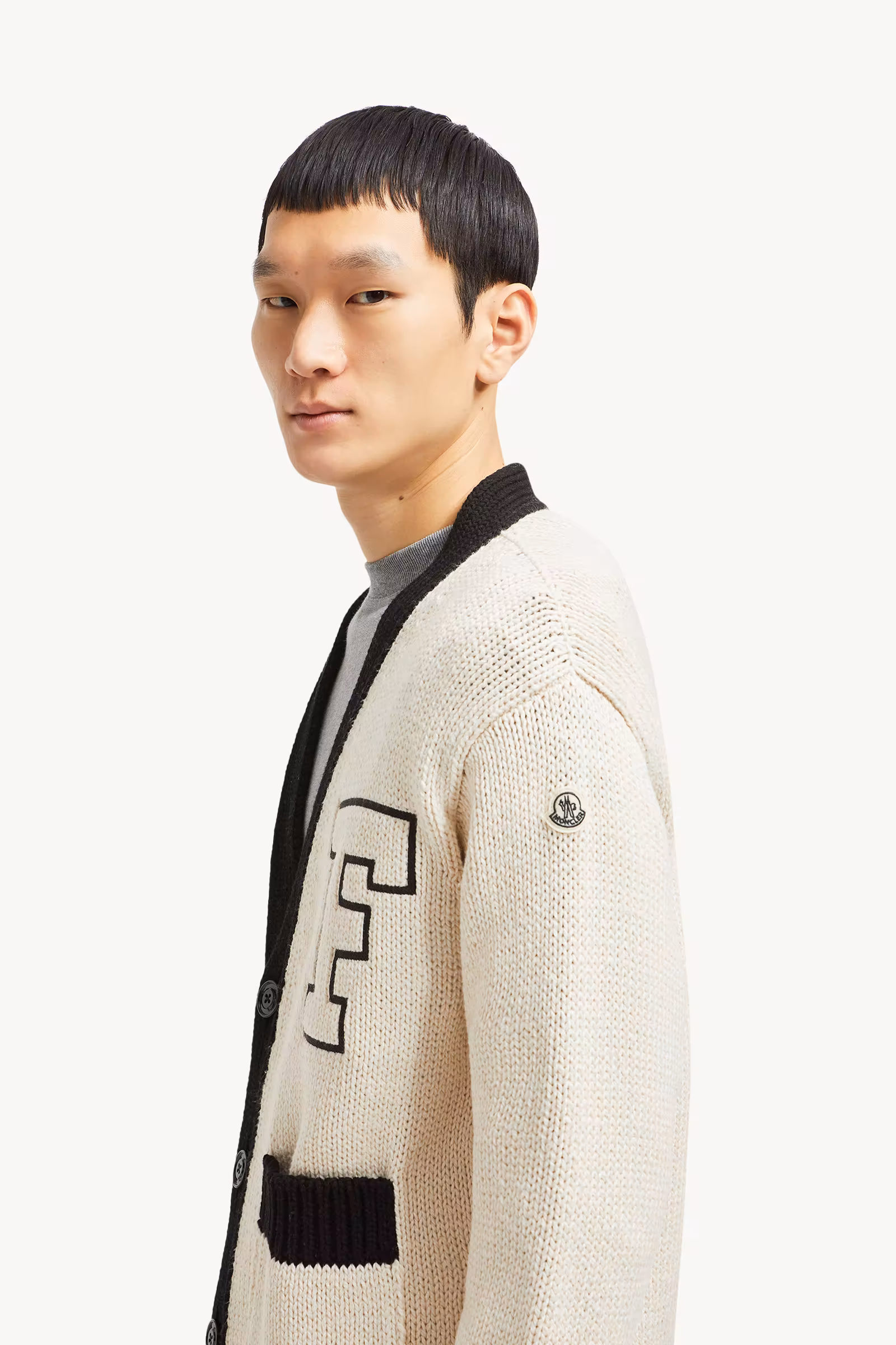 Moncler x FRGMT Embroidered Cotton Cardigan