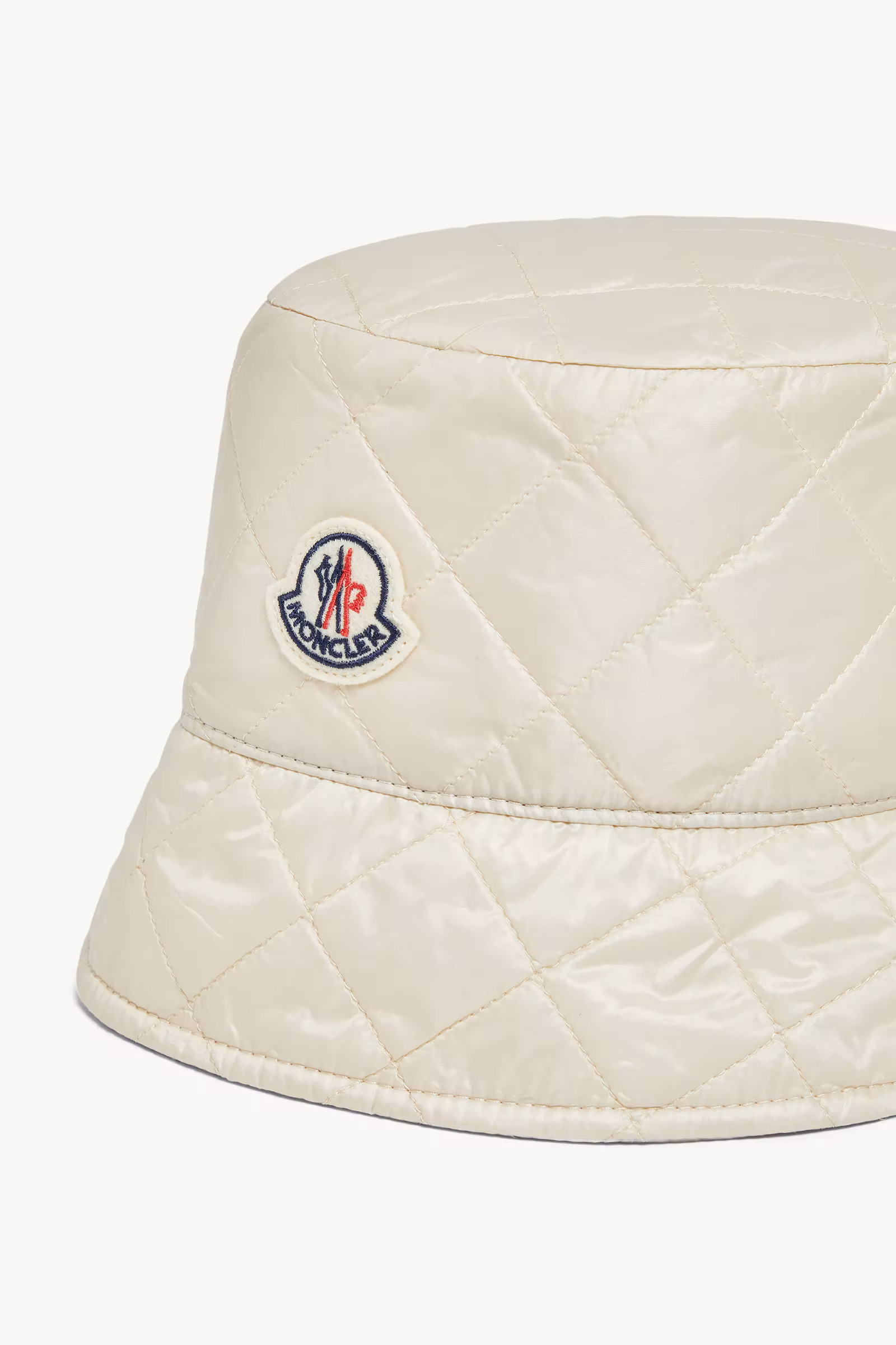 Diamond-Quilted Padded Bucket Hat