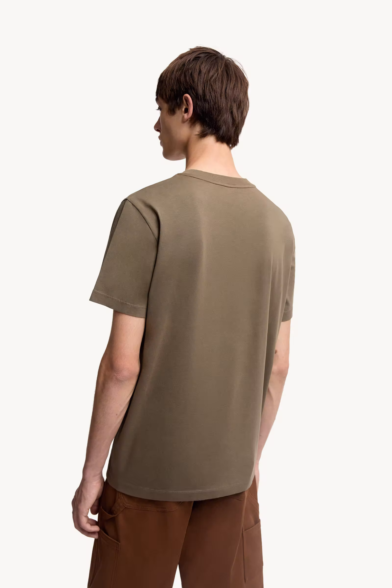 Logo Patch Cotton T-Shirt (Pack of Three)