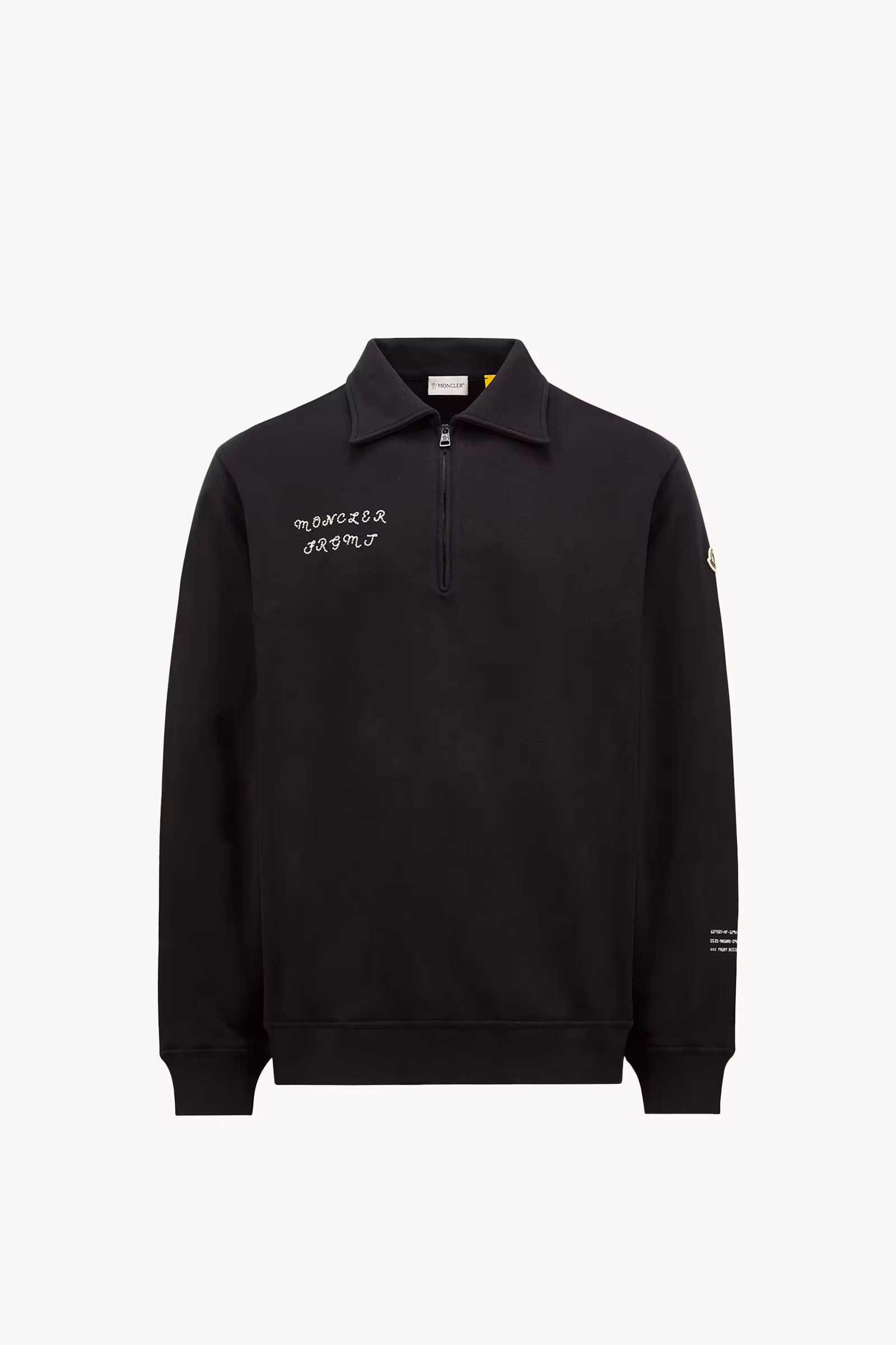 Moncler x FRGMT Zip-Up Cotton Sweatshirt