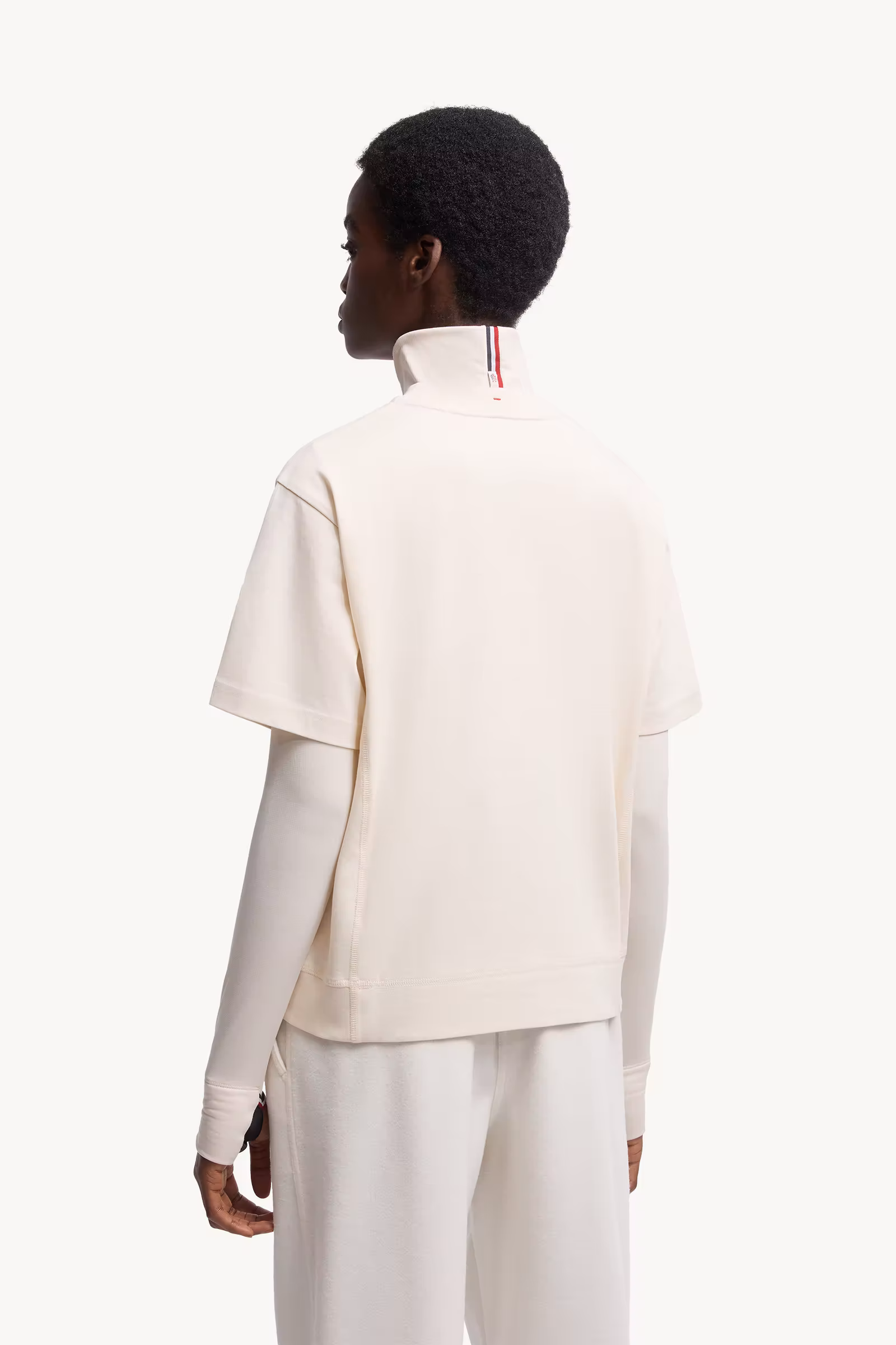 Embossed Logo Cotton T-Shirt