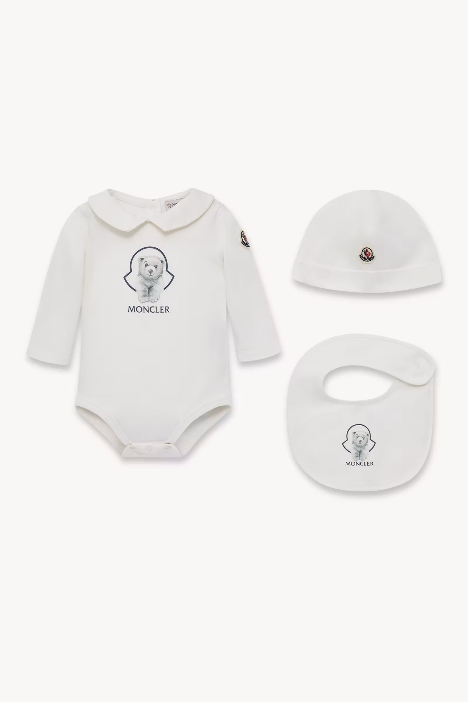 Teddy Bear Logo Cotton Set