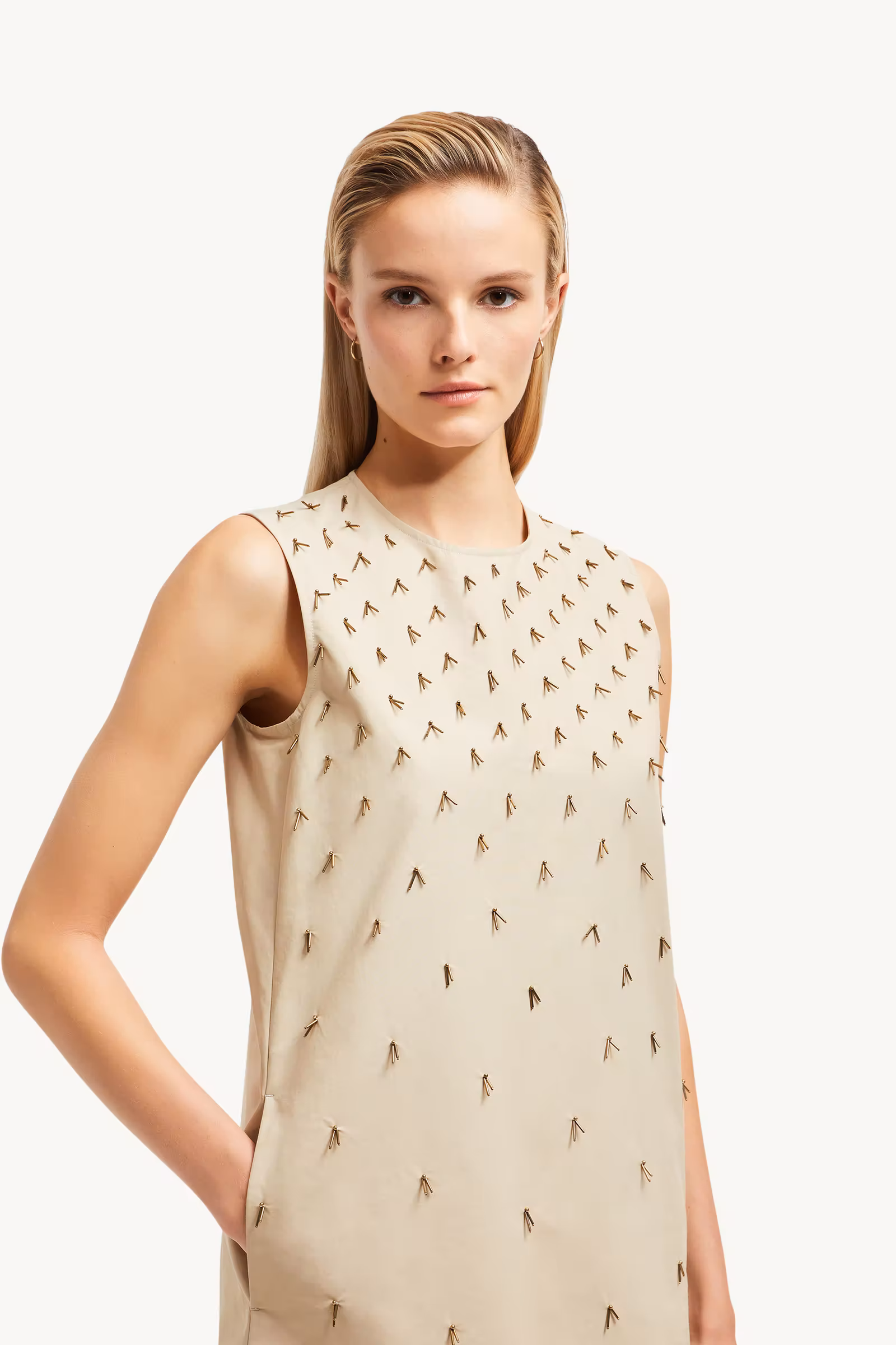 Beaded Mini Dress