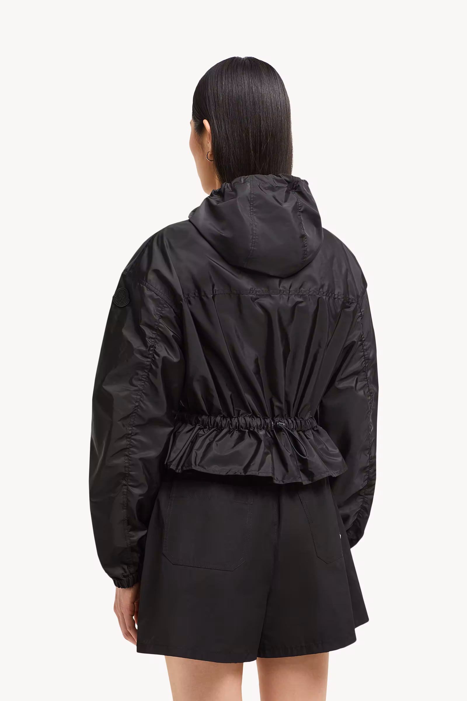 Curton Hooded Peplum Jacket