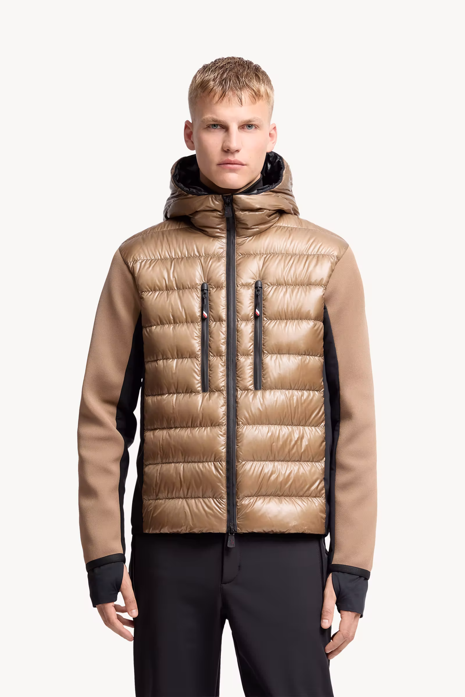 Padded Zip-Up Hoodie